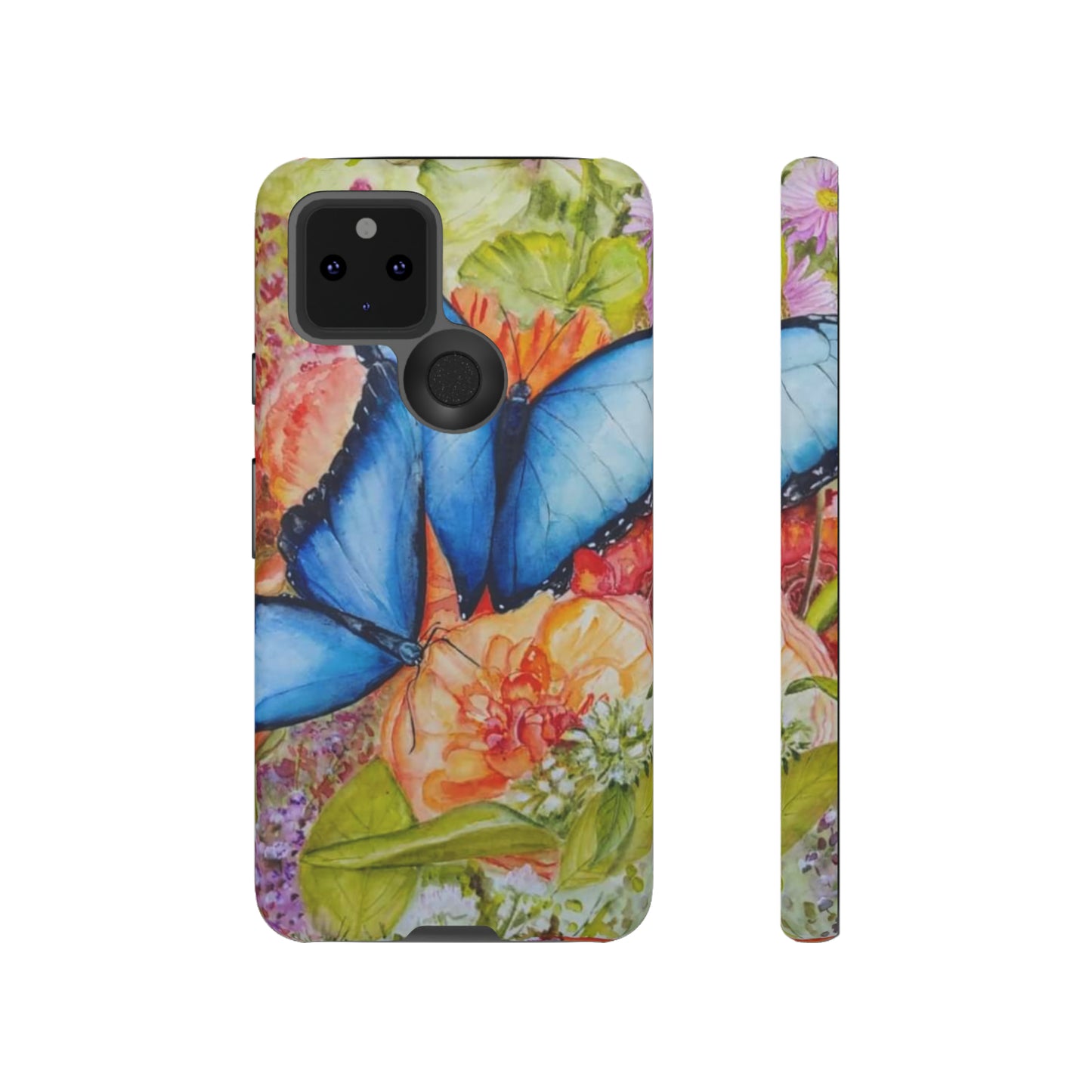 California Blue Butterfly - All IPhone and Samsung Tough Cases