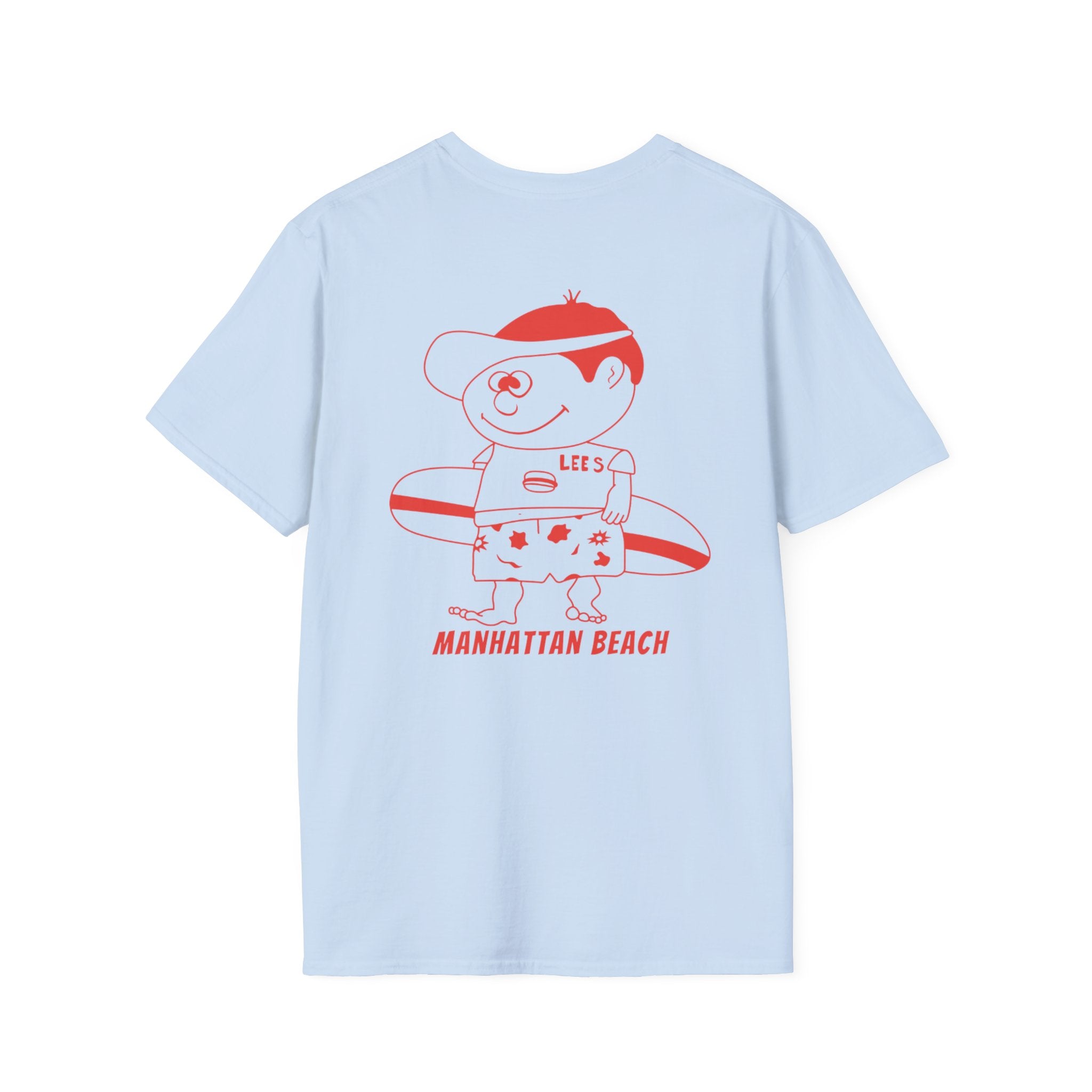 Greasy Lee's  Strand and Marine Old School T-Shirt | Manhattan Beach vintage surfer logo
