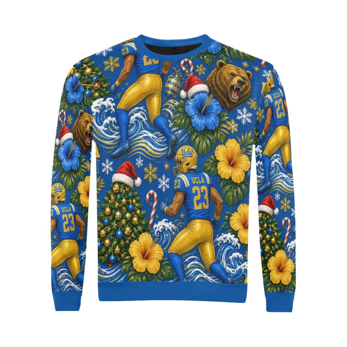 UCLA Men's crew neck sweatshirt（Made in USA）