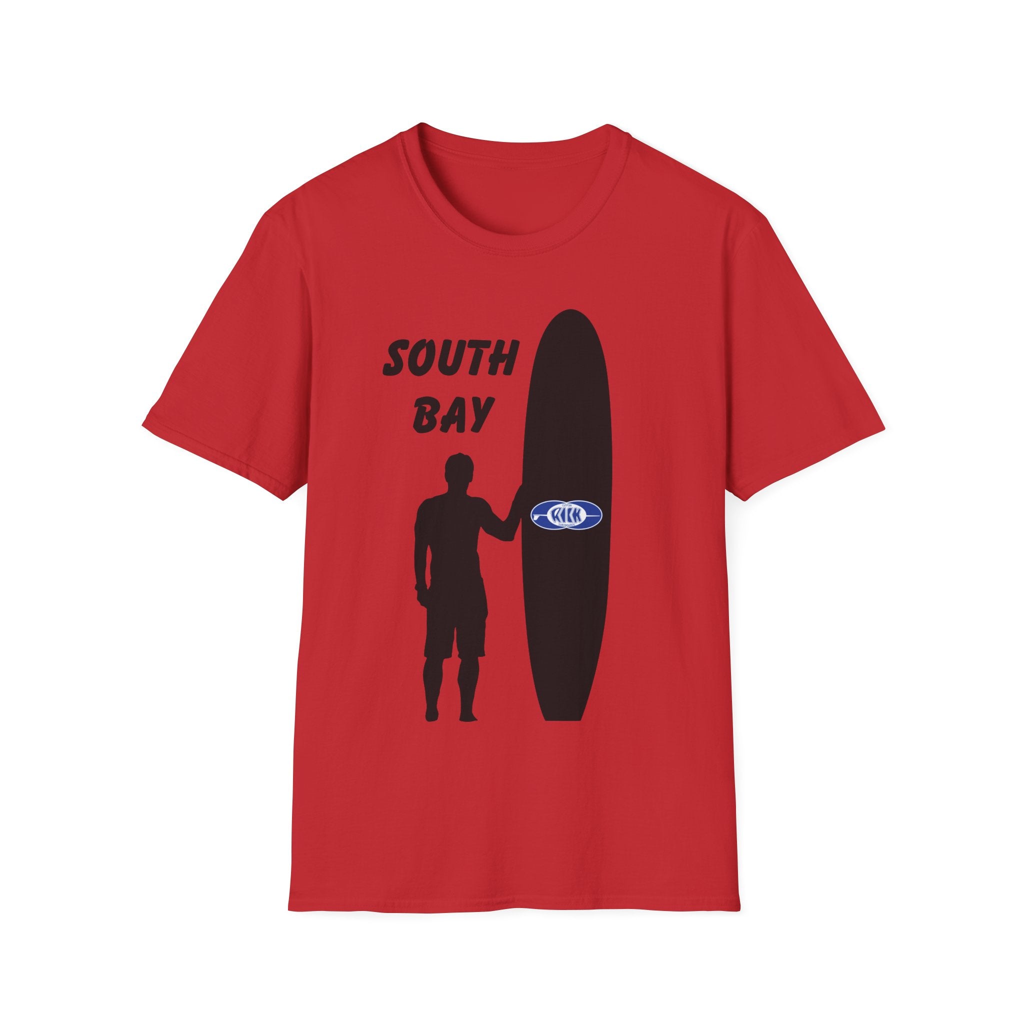 South Bay Rick SurfBoards Unisex Softstyle T-Shirt