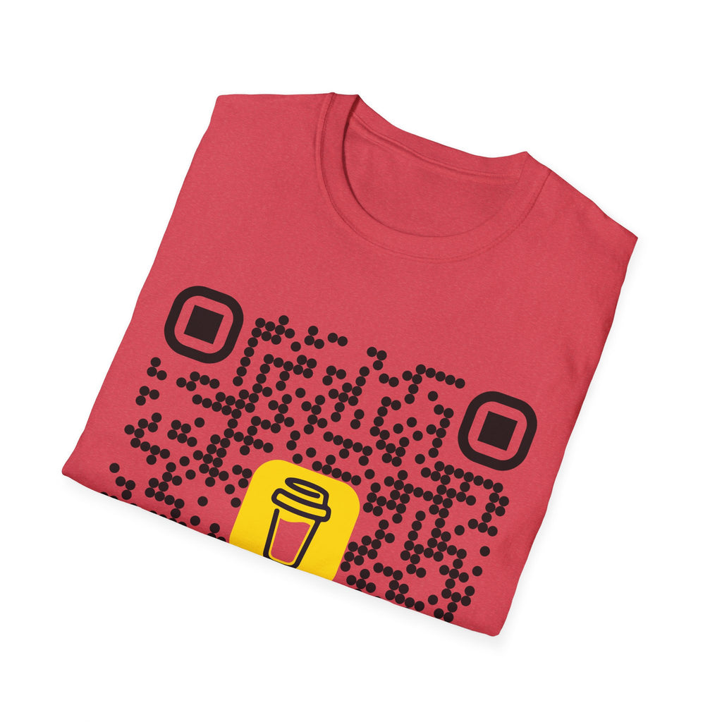QR Code Coffee Tee — Scan-to-Order Coffee Shop T-Shirt