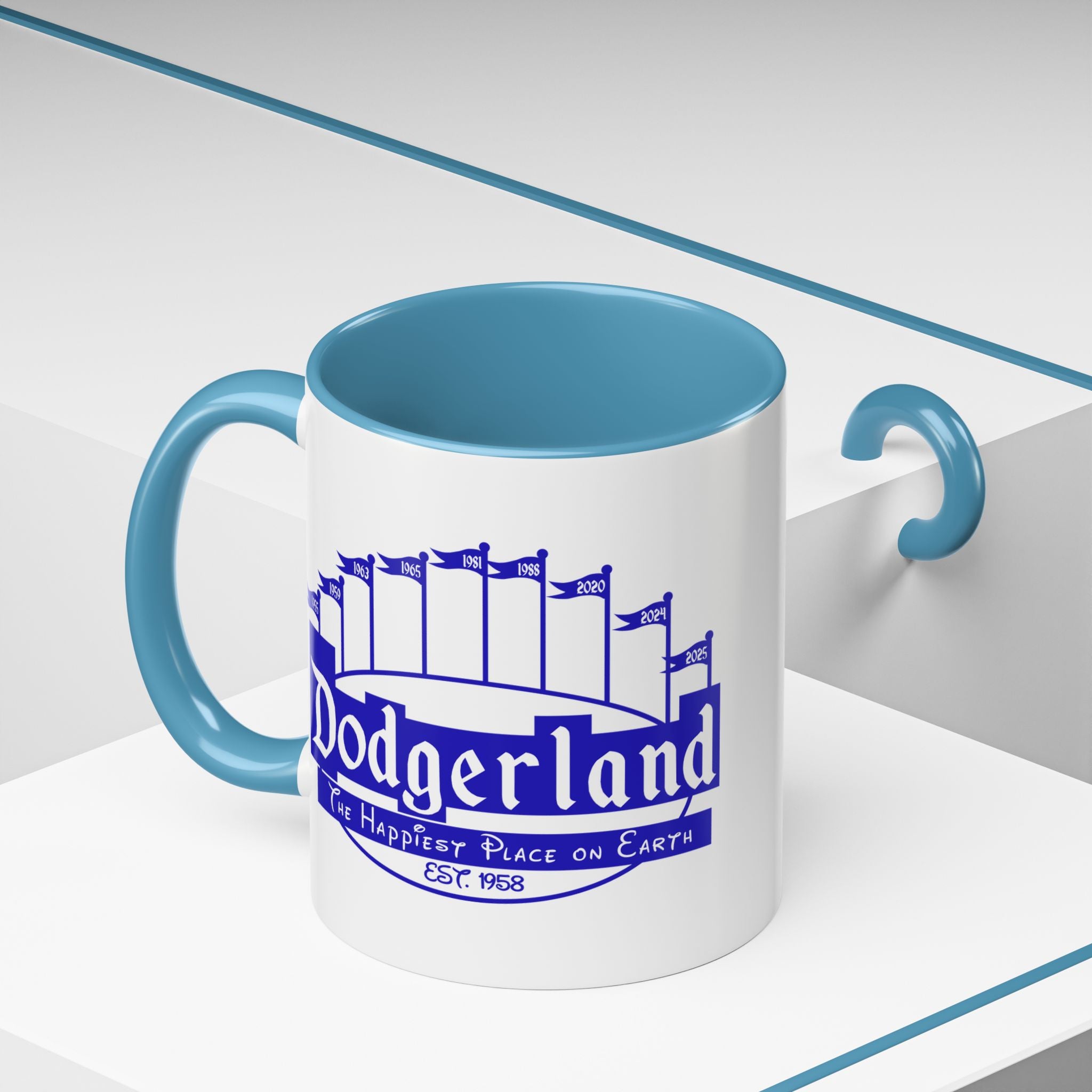 DodgerLAnd Logo Mug | Accent Coffee Mug 11oz or 15oz