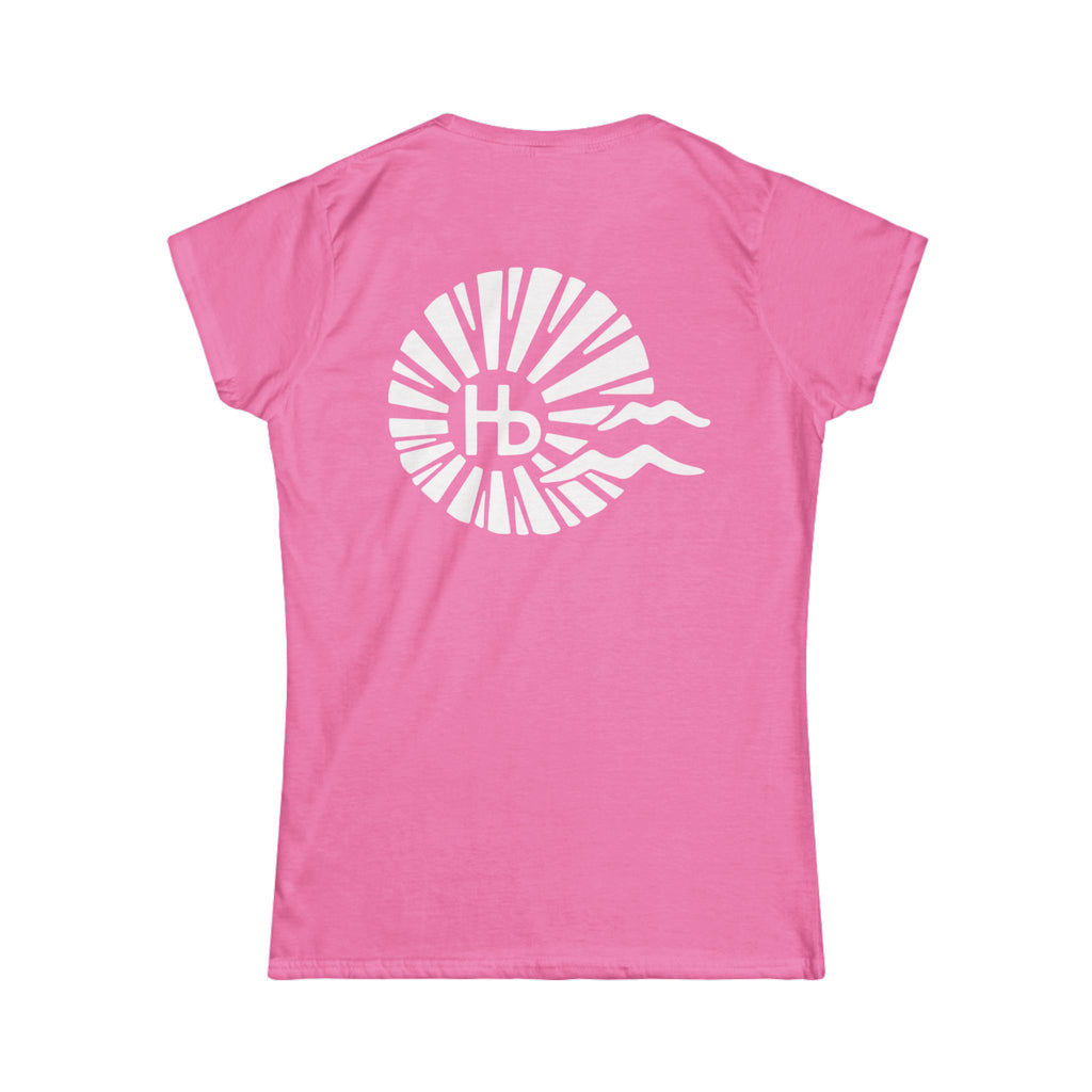 Hermosa Beach Sunset Logo Tee | Hb California Nautical Sunburst T-Shirt