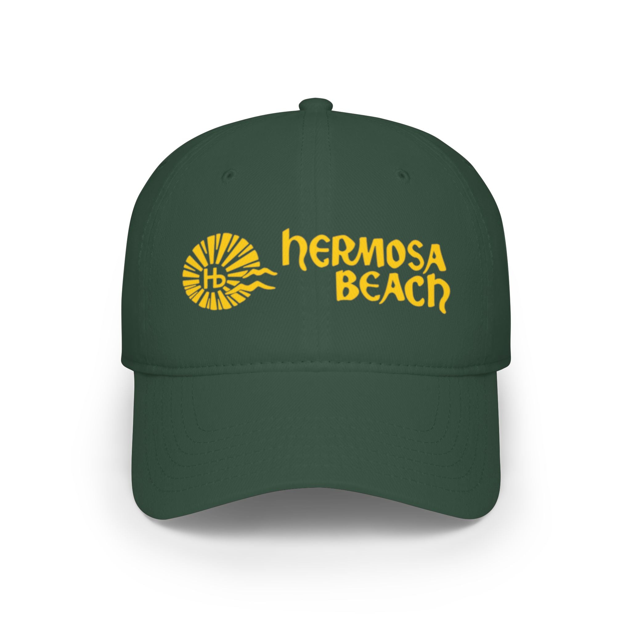 Hermosa Beach California / Low Profile Baseball Cap