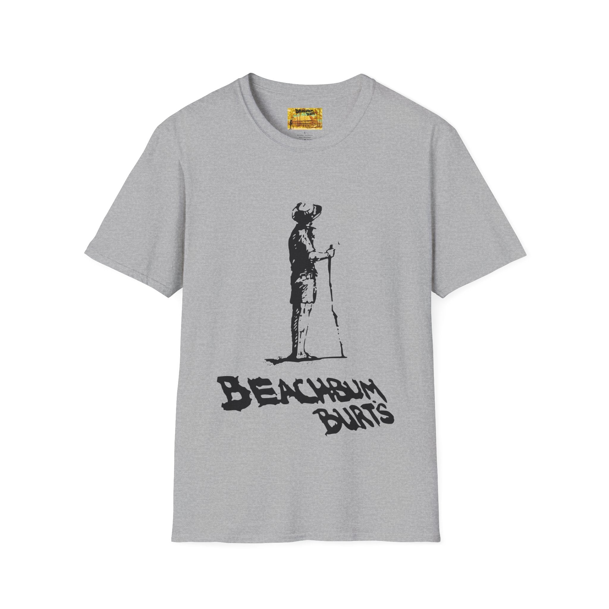 Beach Bum Burt's - Gone  But Not Forgotten - Men's Woman's T-Shirt - Cool Casual Wear, Summer Vibes, Gift for Beach Lovers,  Relaxed Style