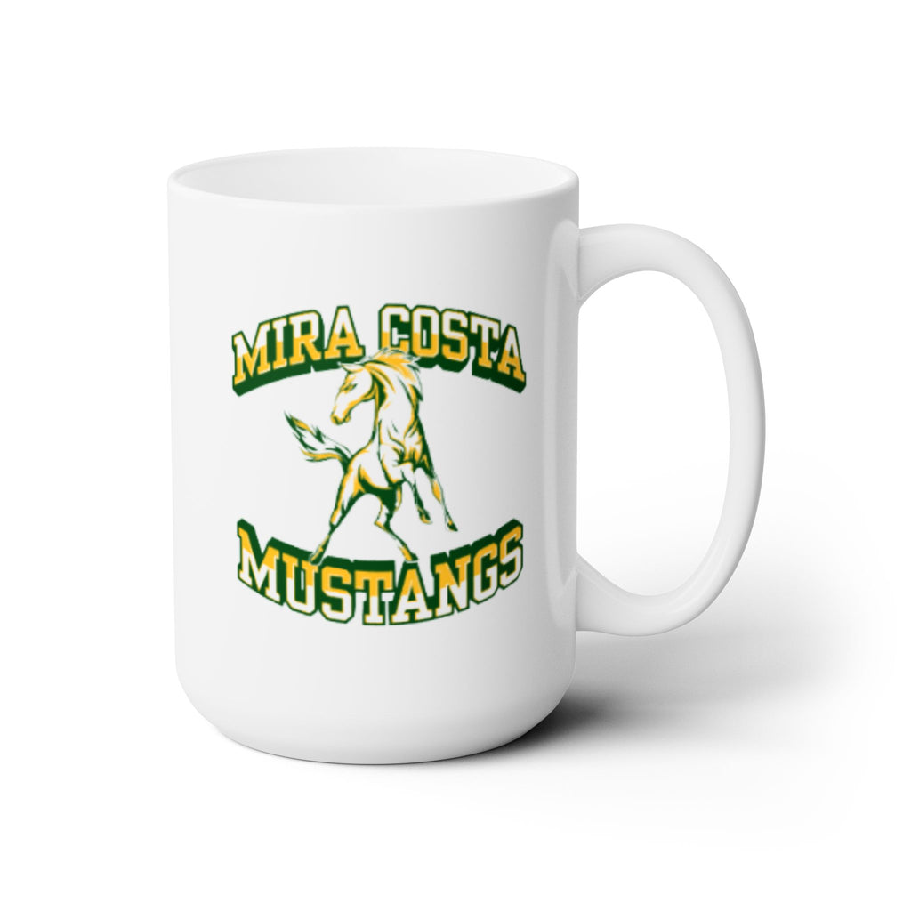 Mira Costa High School Mustangs Manhattan Beach Ceramic Mug 15oz