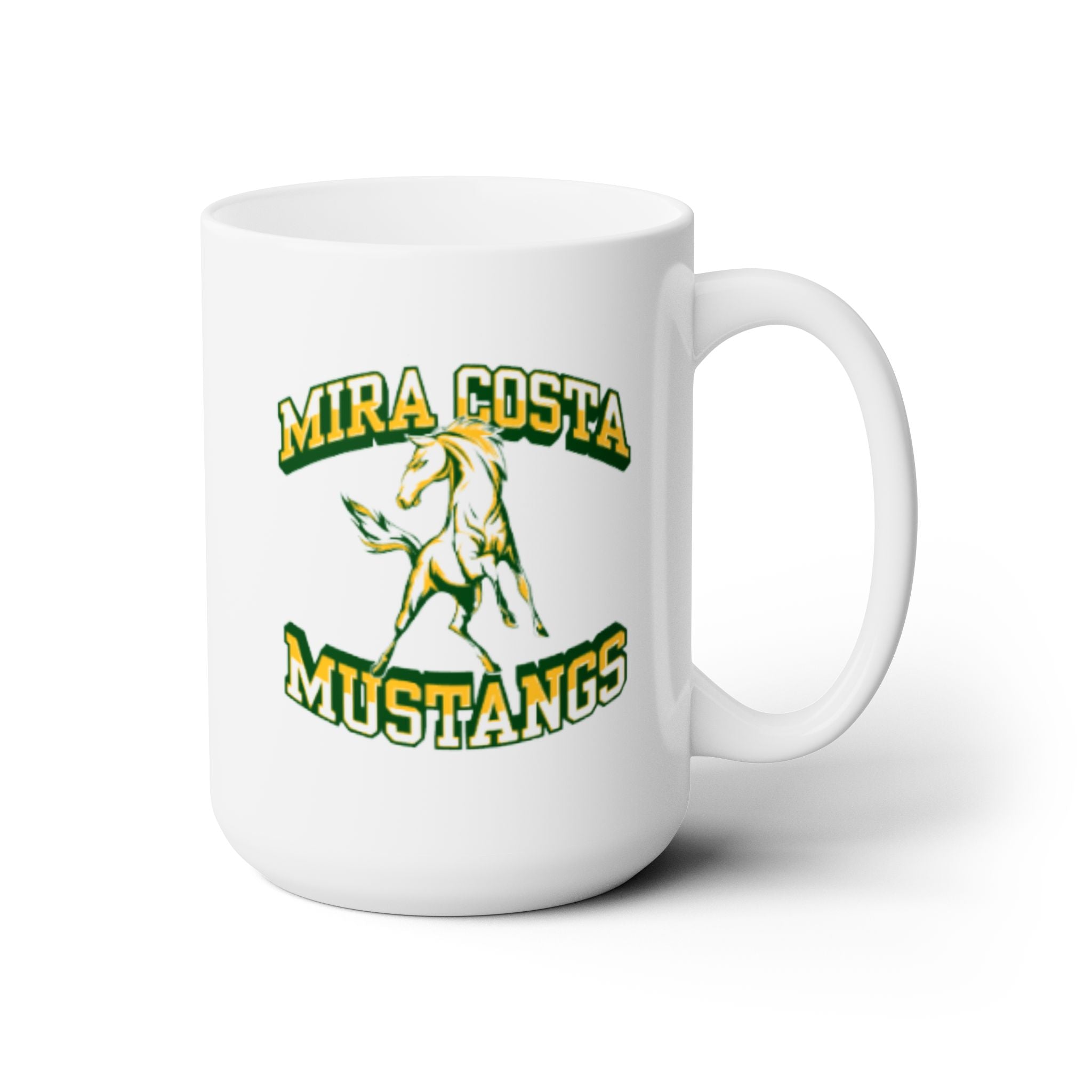 Mira Costa High School Mustangs Manhattan Beach Ceramic Mug 15oz