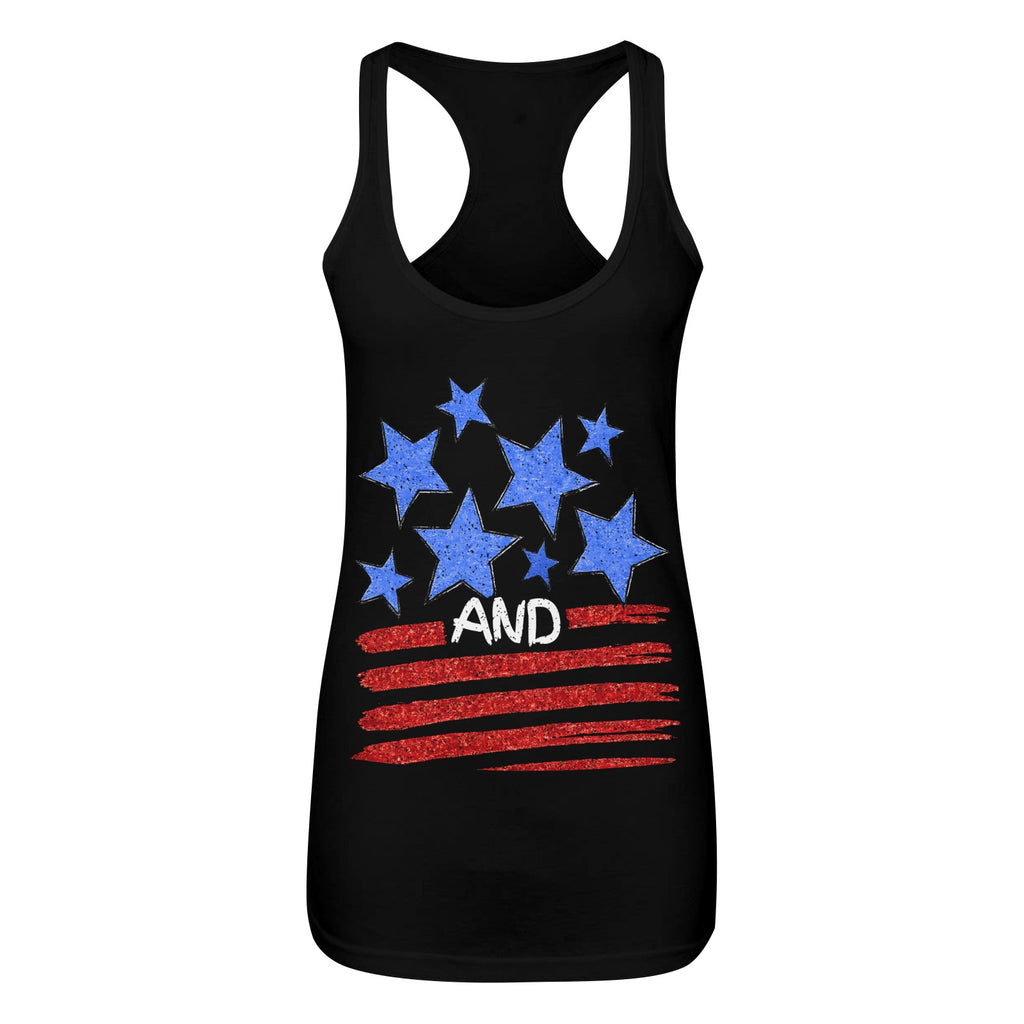 Stars and Stripes Women's Tank Top Made in USA