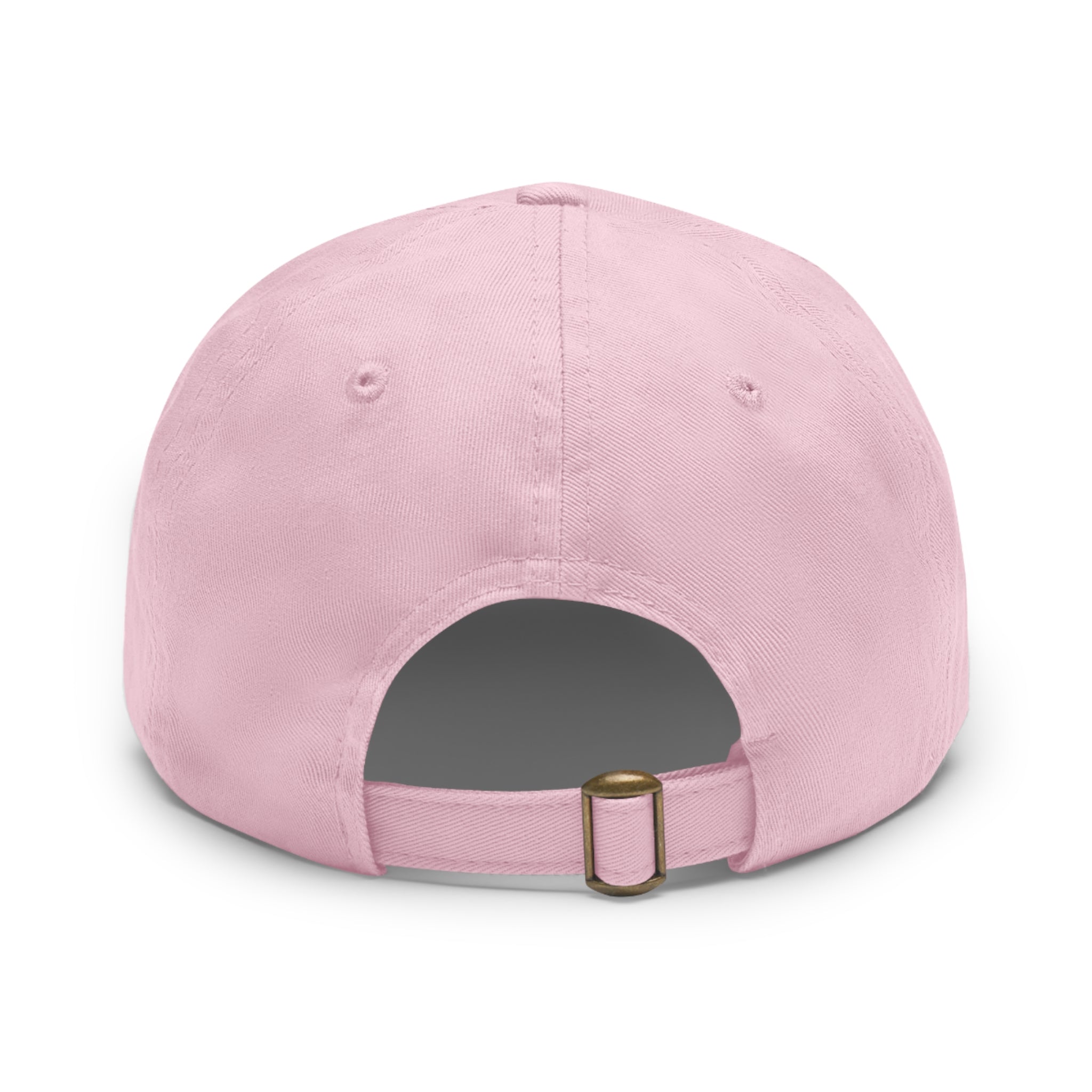 Proud to be Called Beach Trash Manhattan Beach  Leather Patch Dad Hat — Vintage Manhattan Beach Logo