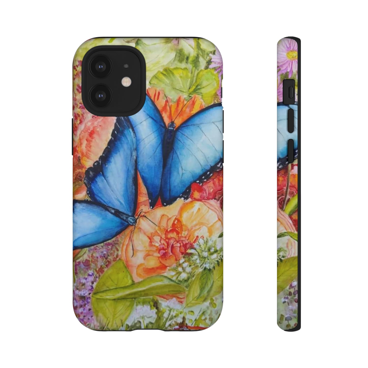 California Blue Butterfly - All IPhone and Samsung Tough Cases