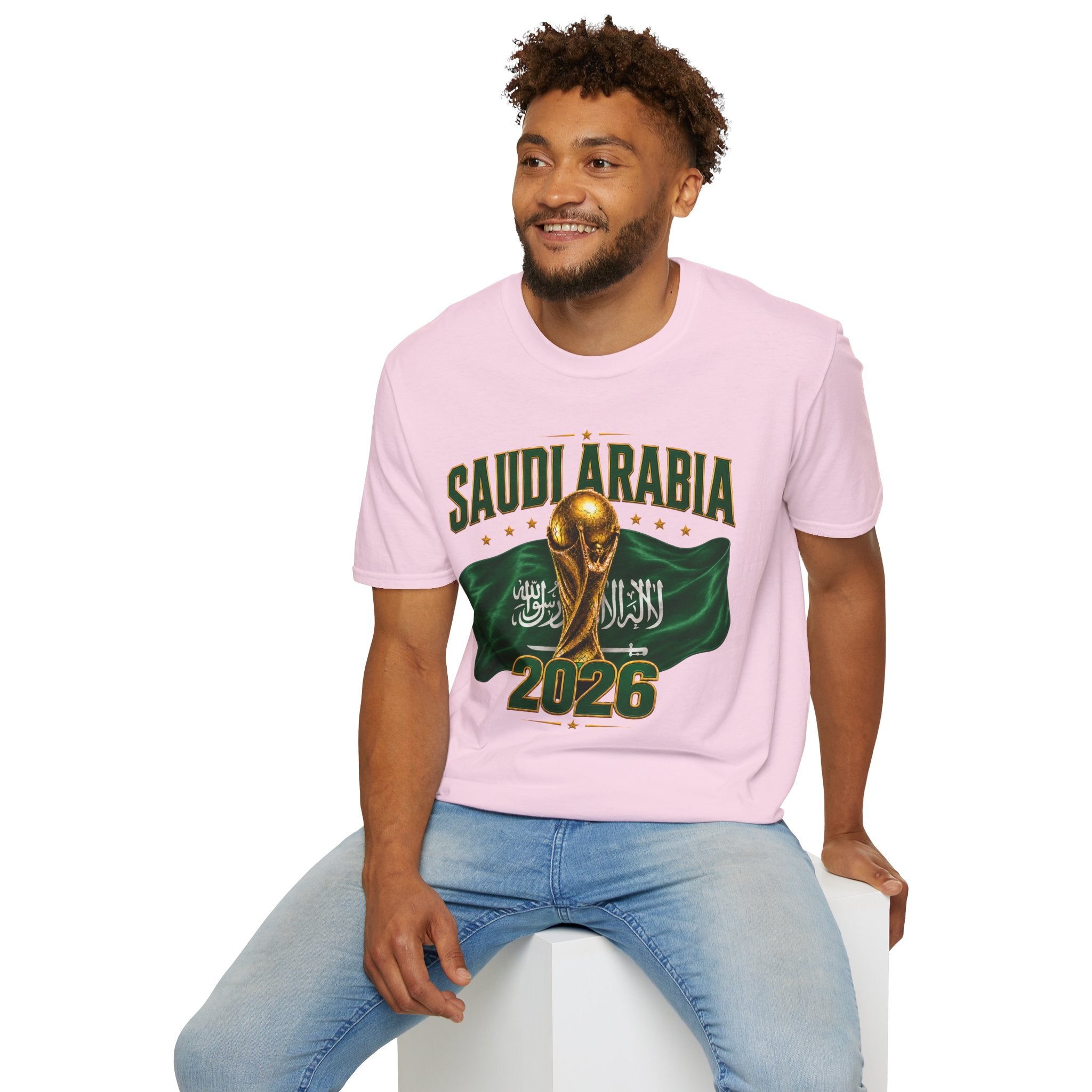 Saudi Arabia 2026 World Cup T-Shirt – Soccer Champion Trophy Design