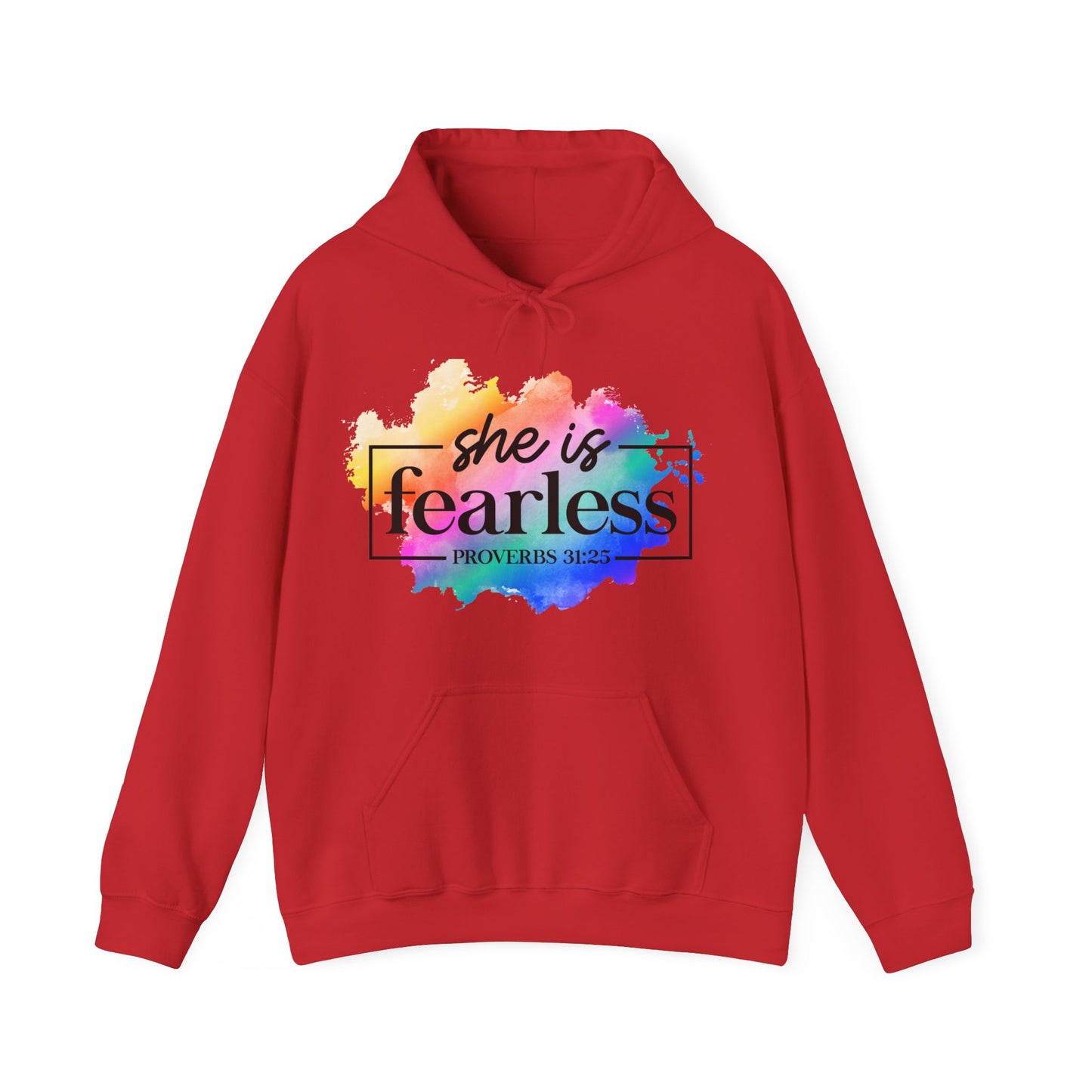 She is Fearless - Unisex Heavy Blend Hooded Sweatshirt