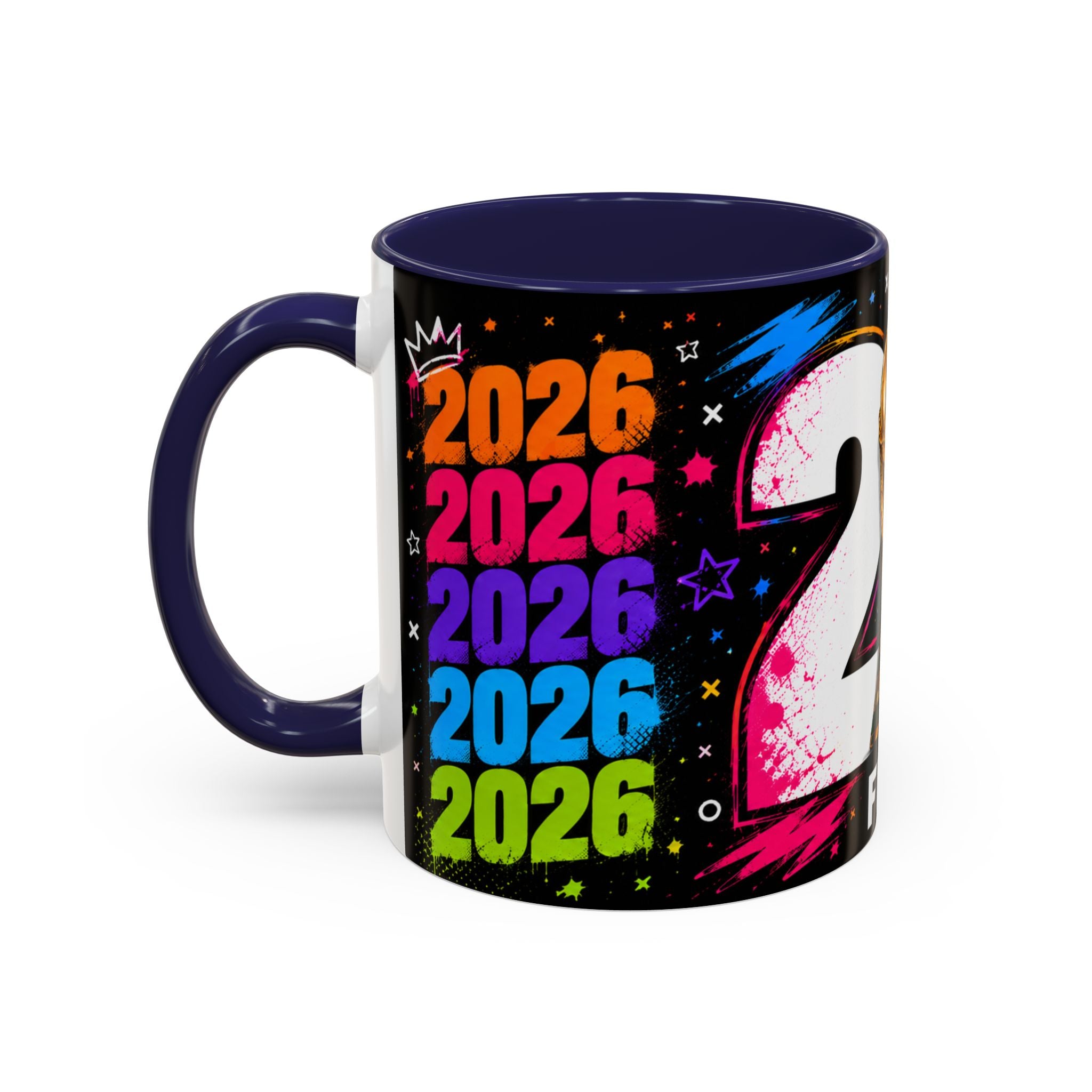 2026 FIFA World Cup Coffee Mug — Colorful Trophy Design (11/15oz)