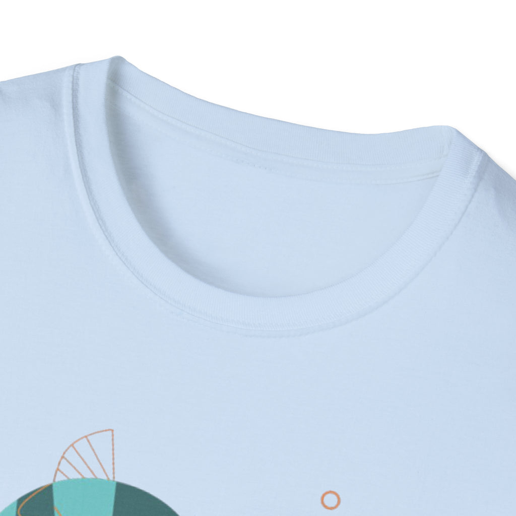 Metlox Pottery Fish Trio T-Shirt | Minimal Ocean Illustration