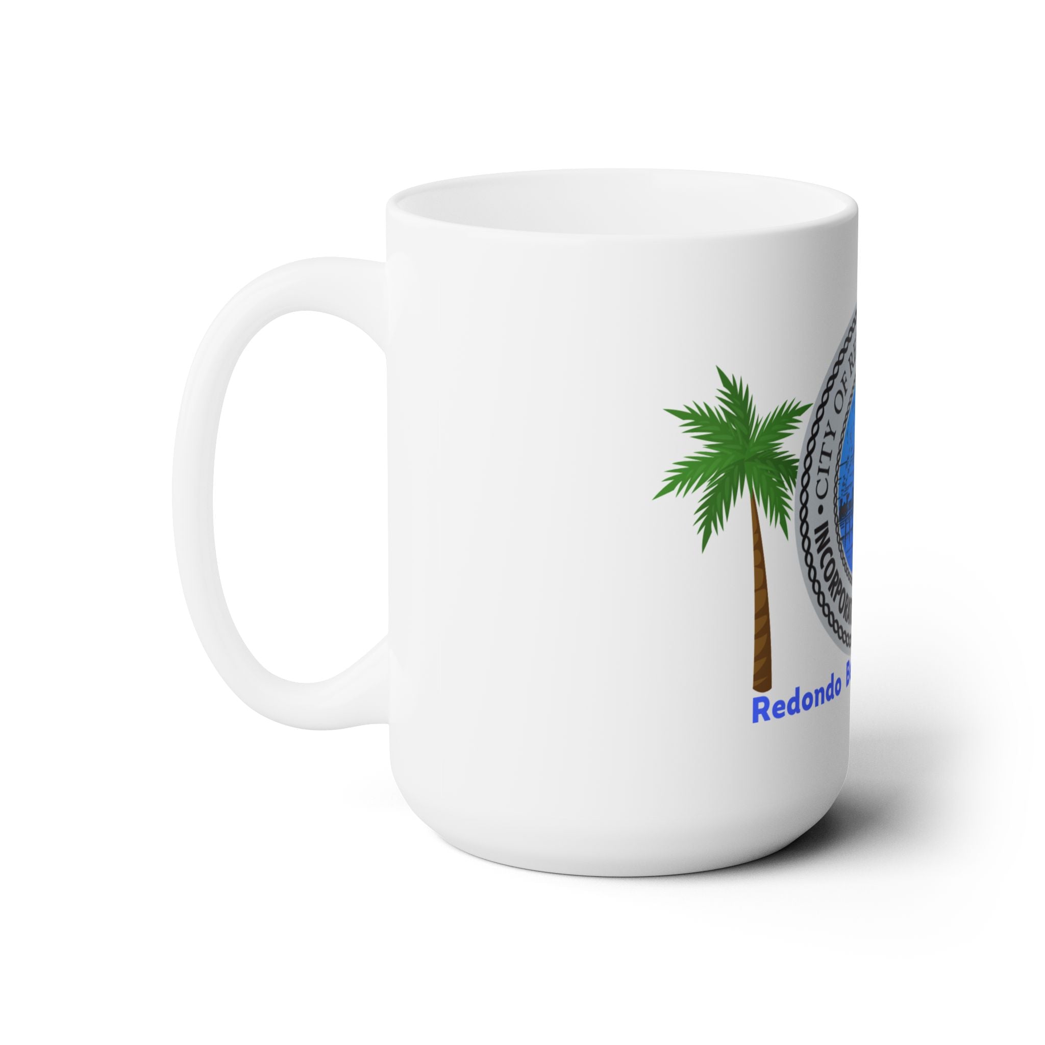 Redondo Beach California Ceramic Mug 15oz