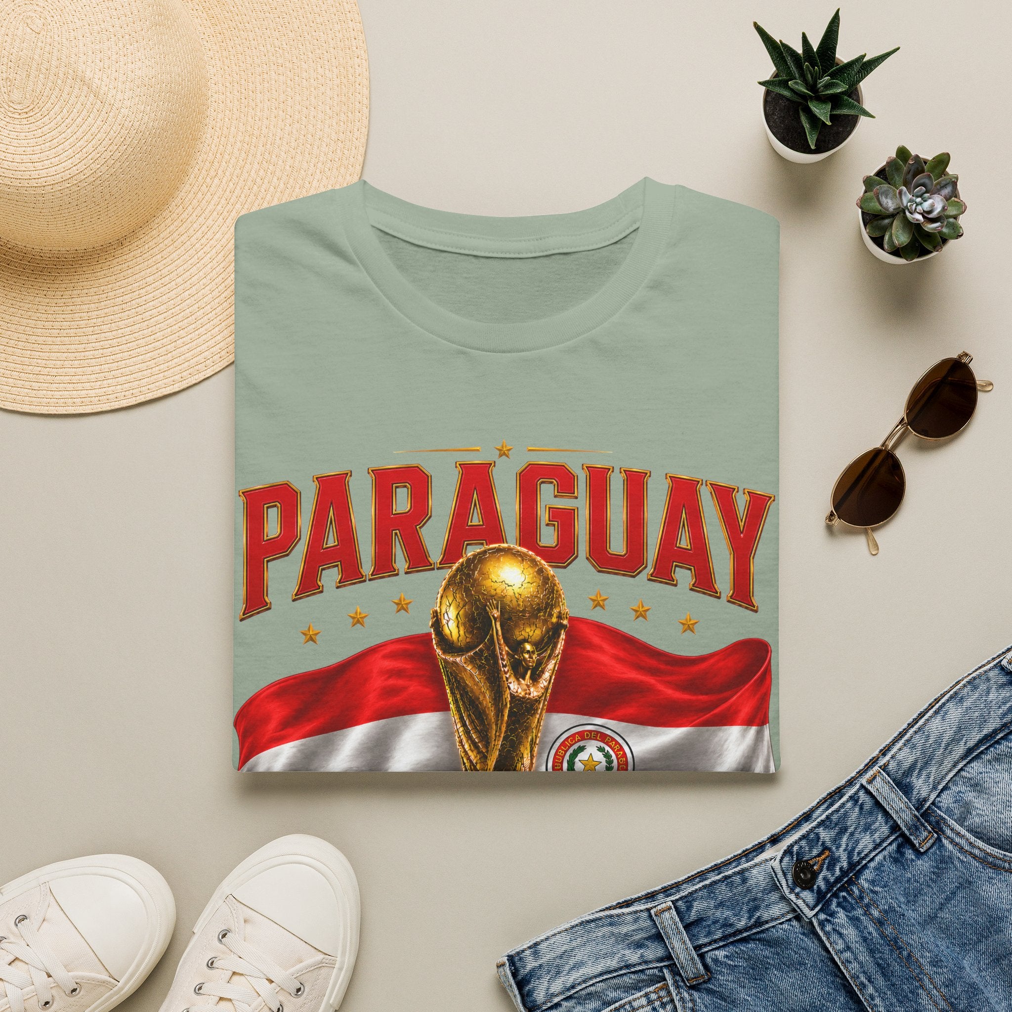 Paraguay 2026 World Cup T-Shirt — Fans Soccer Jersey Tee