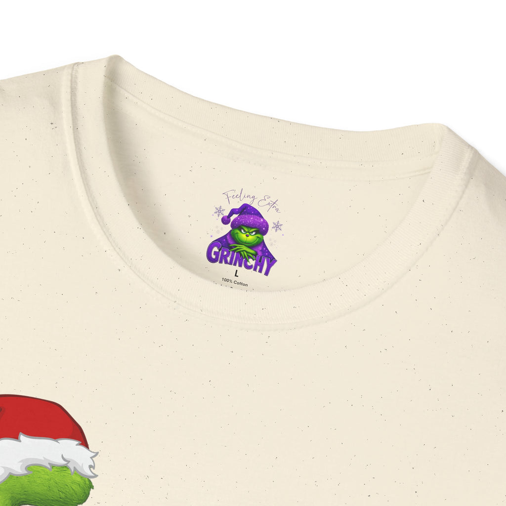 Eww, People T-Shirt | Funny Grinchy Santa Hat Holiday Tee