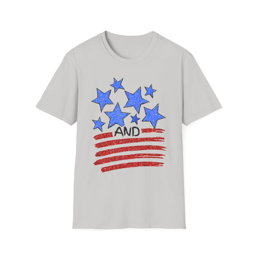 Stars and Stripes T-Shirt — Flag Graphic Patriotic Tee
