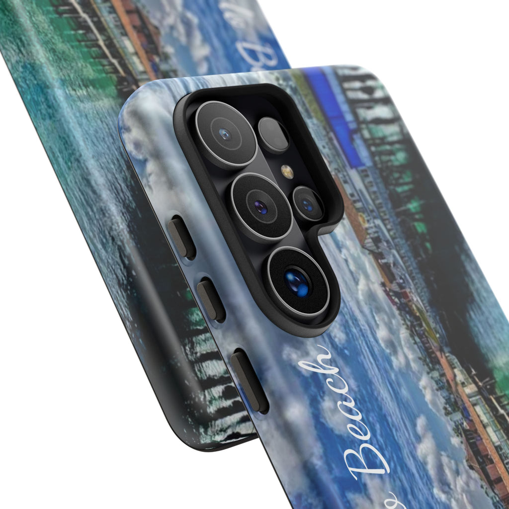 Phone Cases, Redondo Beach California King Harbor Design, Protective Covers, iPhone Accessories, Samsung Accessories, Gift for Travelers
