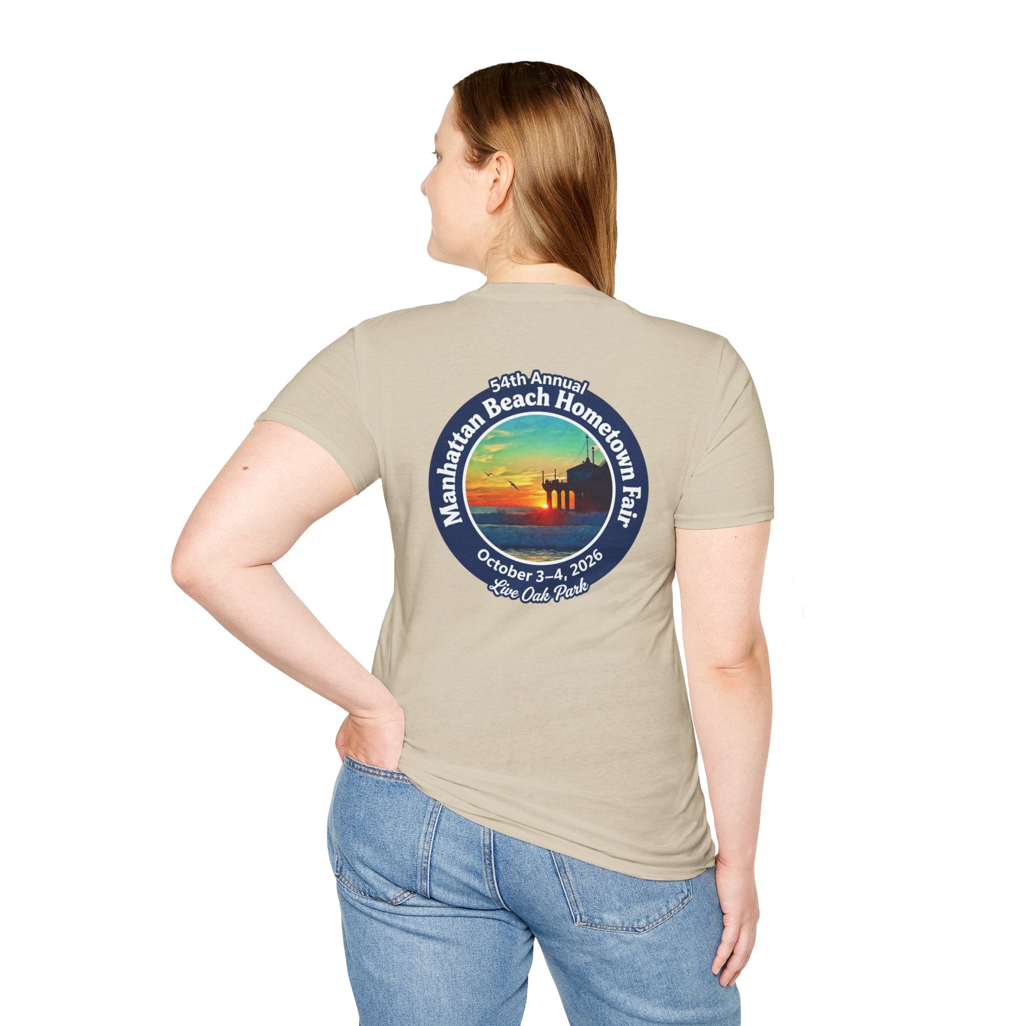 Manhattan Beach Hometown Fair Sunset T-Shirt 2026