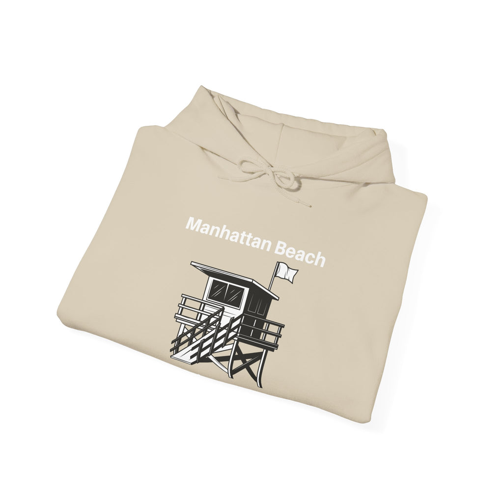 Manhattan Beach California Marine Street Unisex Heavy Blend™ Hooded Sweatshirt