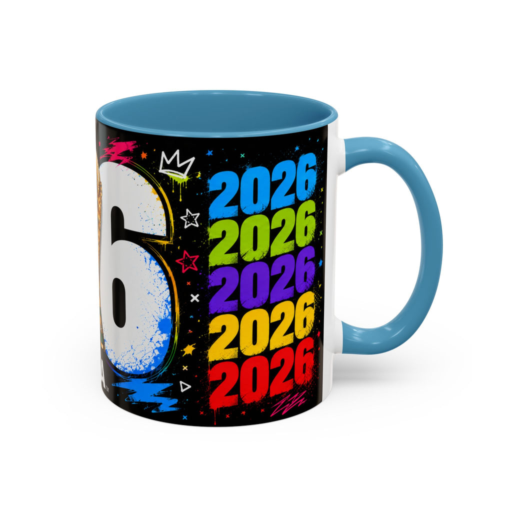 2026 FIFA World Cup Coffee Mug — Colorful Trophy Design (11/15oz)