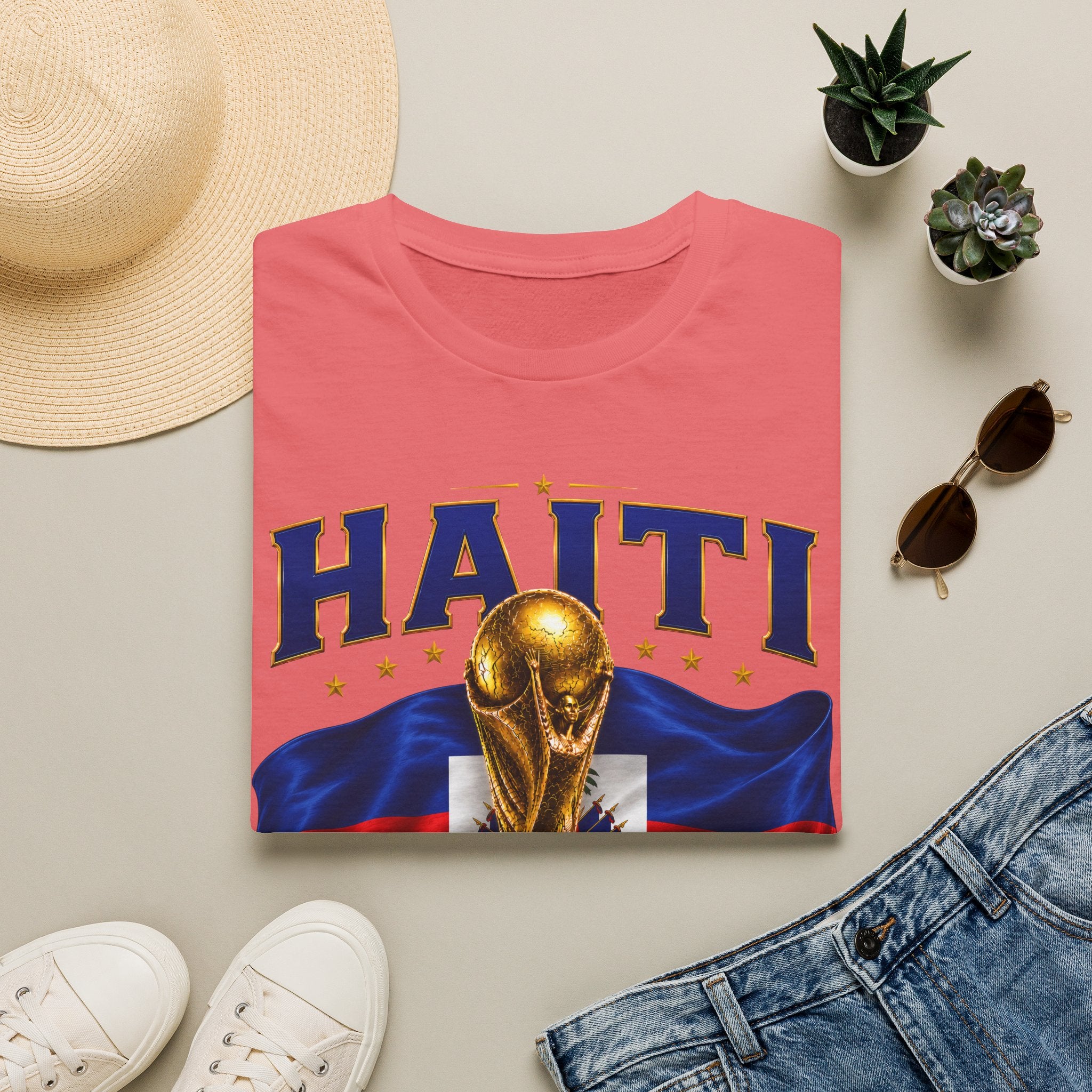 Haiti 2026 World Cup Trophy T-Shirt FIFA