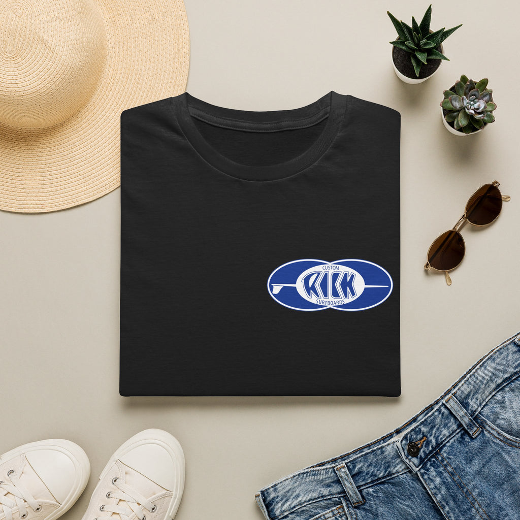 Rick Surfboards Unisex Softstyle T-Shirt Old School Hermosa Beach