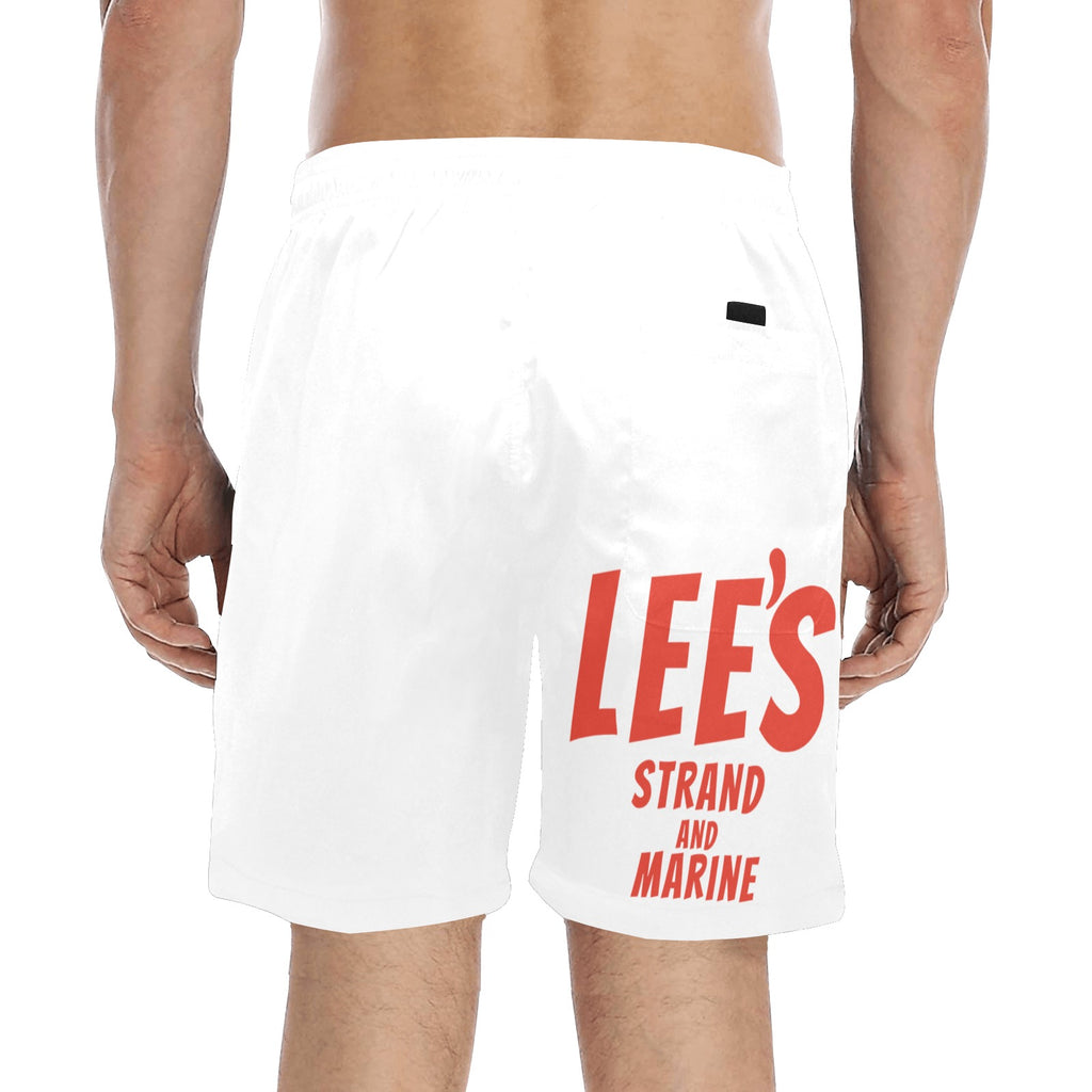 Greasy Lee's  Strand and Marine Men's Mid-Length Beach Shorts