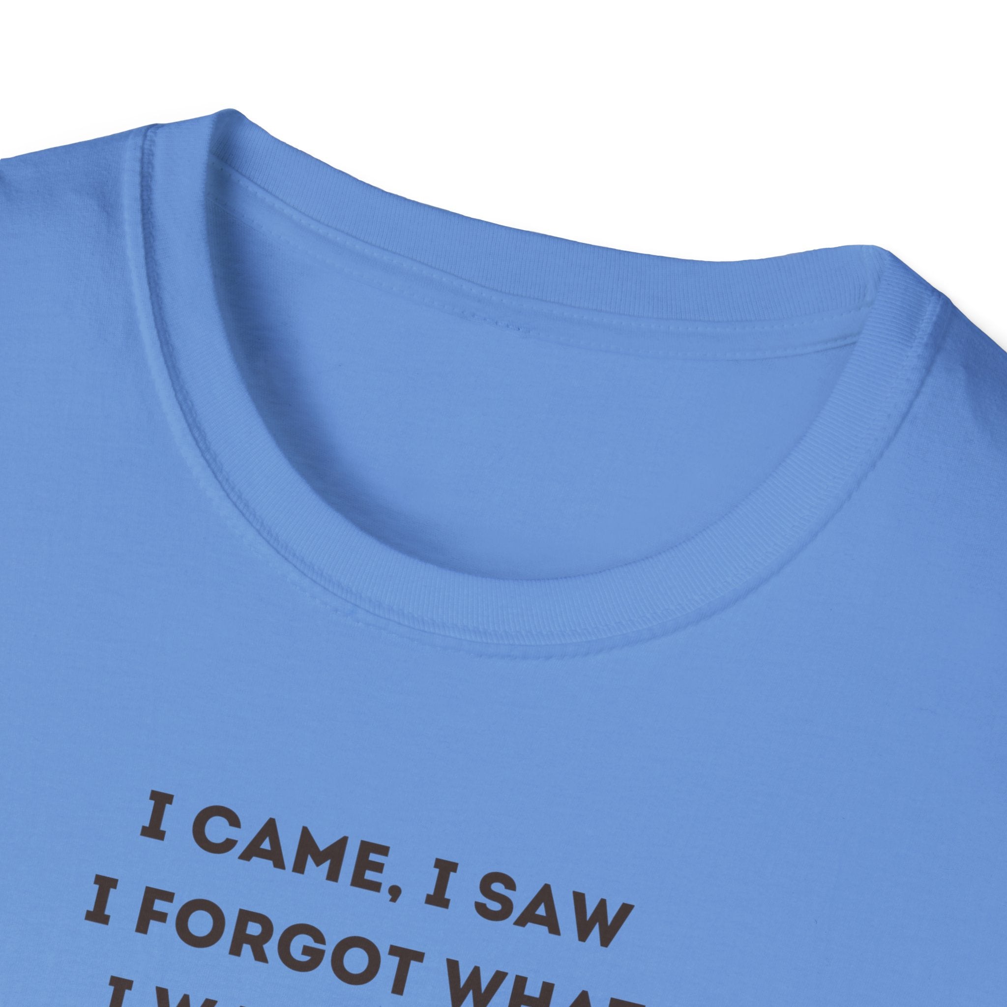 Funny Forgetful Grandpa Quote T-Shirt | Retro Grandpa I Got to Pee Illustration