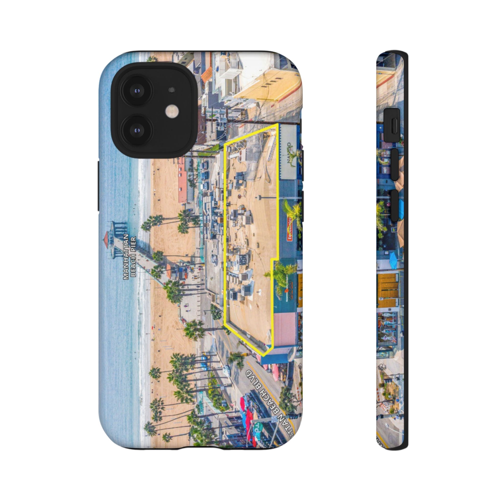 Phone Cases, Manhattan Beach California iPhone Samsung Google Tough Cases, Beach Lovers Gifts, Coastal Accessories, Ocean Phone Covers,