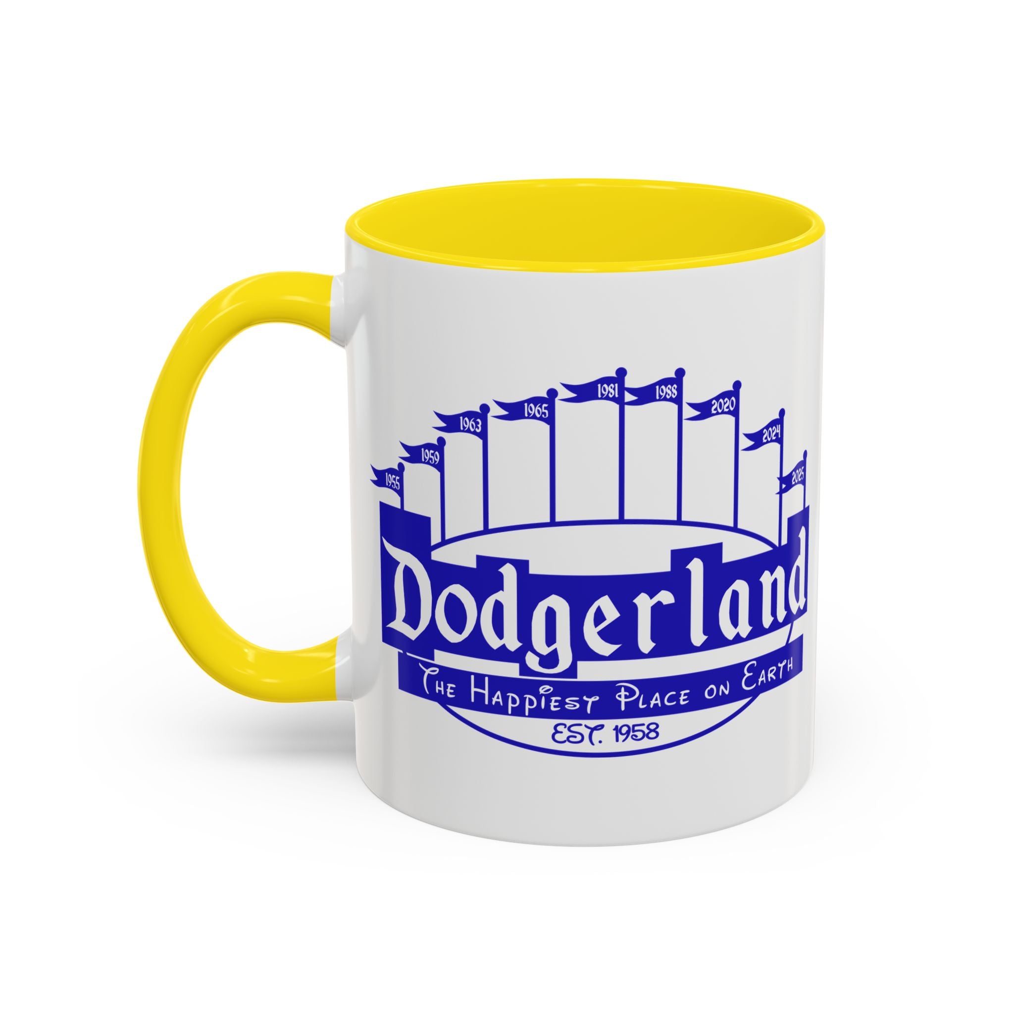 DodgerLAnd Logo Mug | Accent Coffee Mug 11oz or 15oz