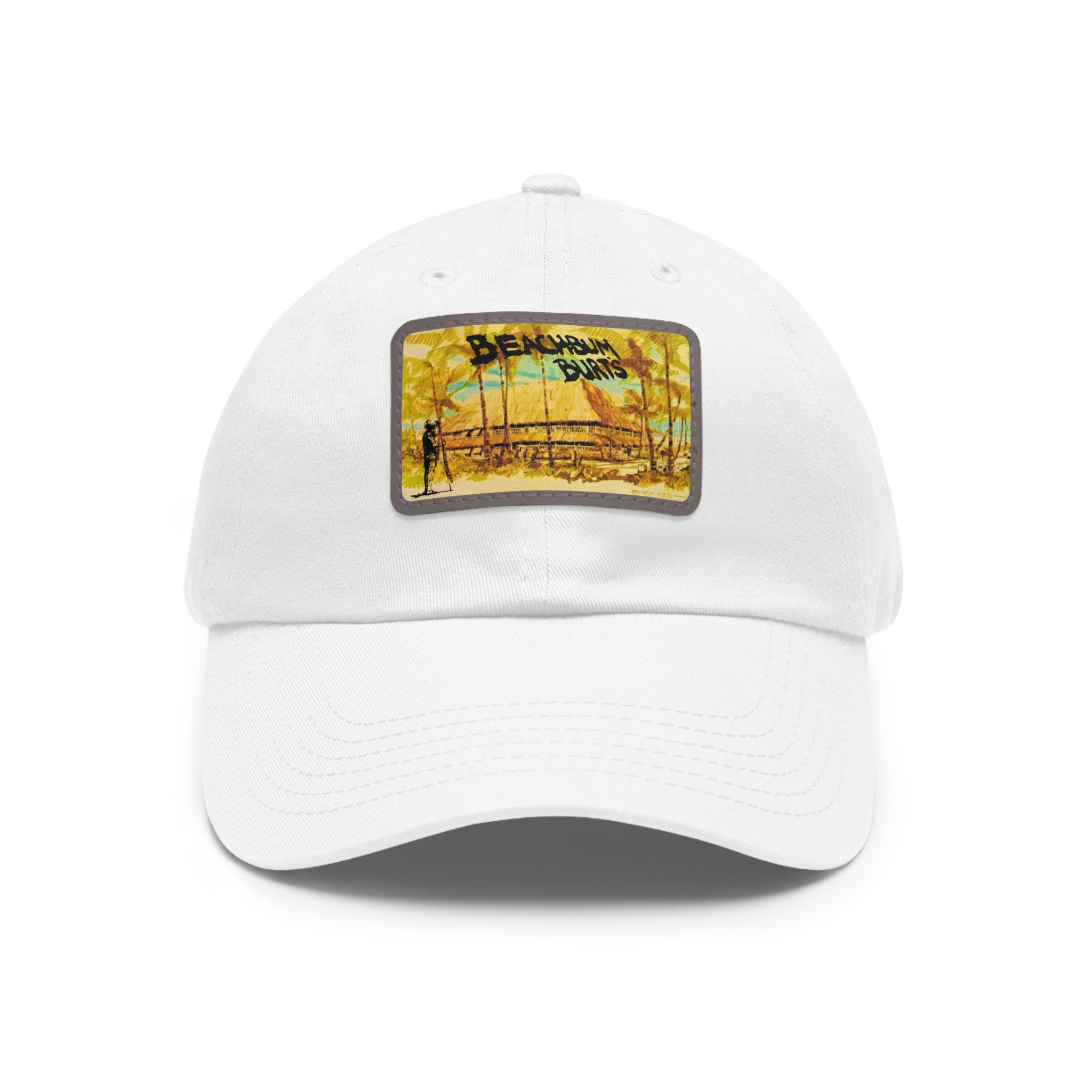 Beach Bum Burts Redondo Beach California - Beach Vibes Mom and Dad Hat, Relaxed Fit Cap, Gift for Dad, Casual Summer Hat