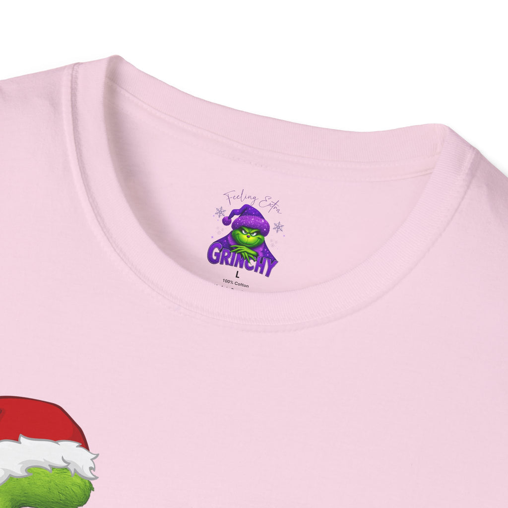 Eww, People T-Shirt | Funny Grinchy Santa Hat Holiday Tee
