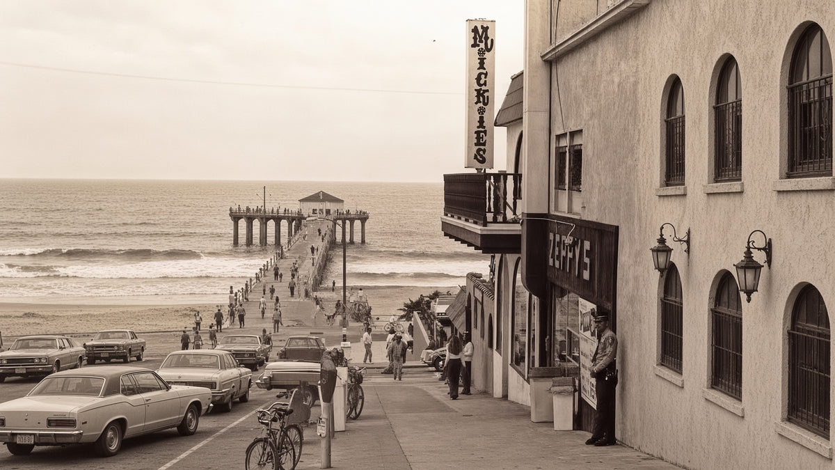 ZEPPY'S PIZZA Manhattan Beach #OldSchool Since 1968  Snapback Hat