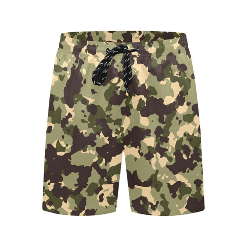 Camouflage Men's Mid-Length Beach Shorts Free Shipping