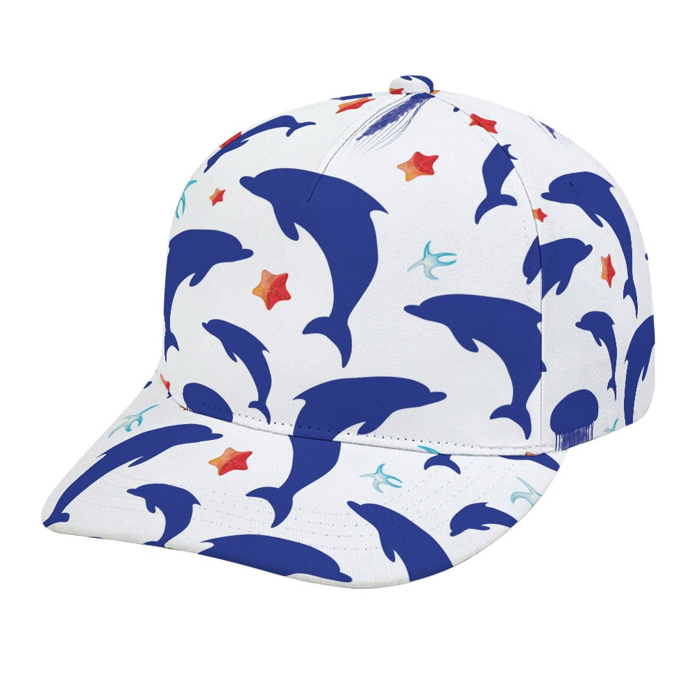 Dolphin Nautical Ocean Baseball Cap Free Shipping