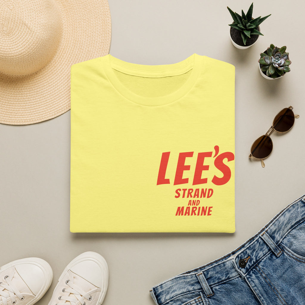 Greasy Lee's  Strand and Marine Old School T-Shirt | Manhattan Beach vintage surfer logo