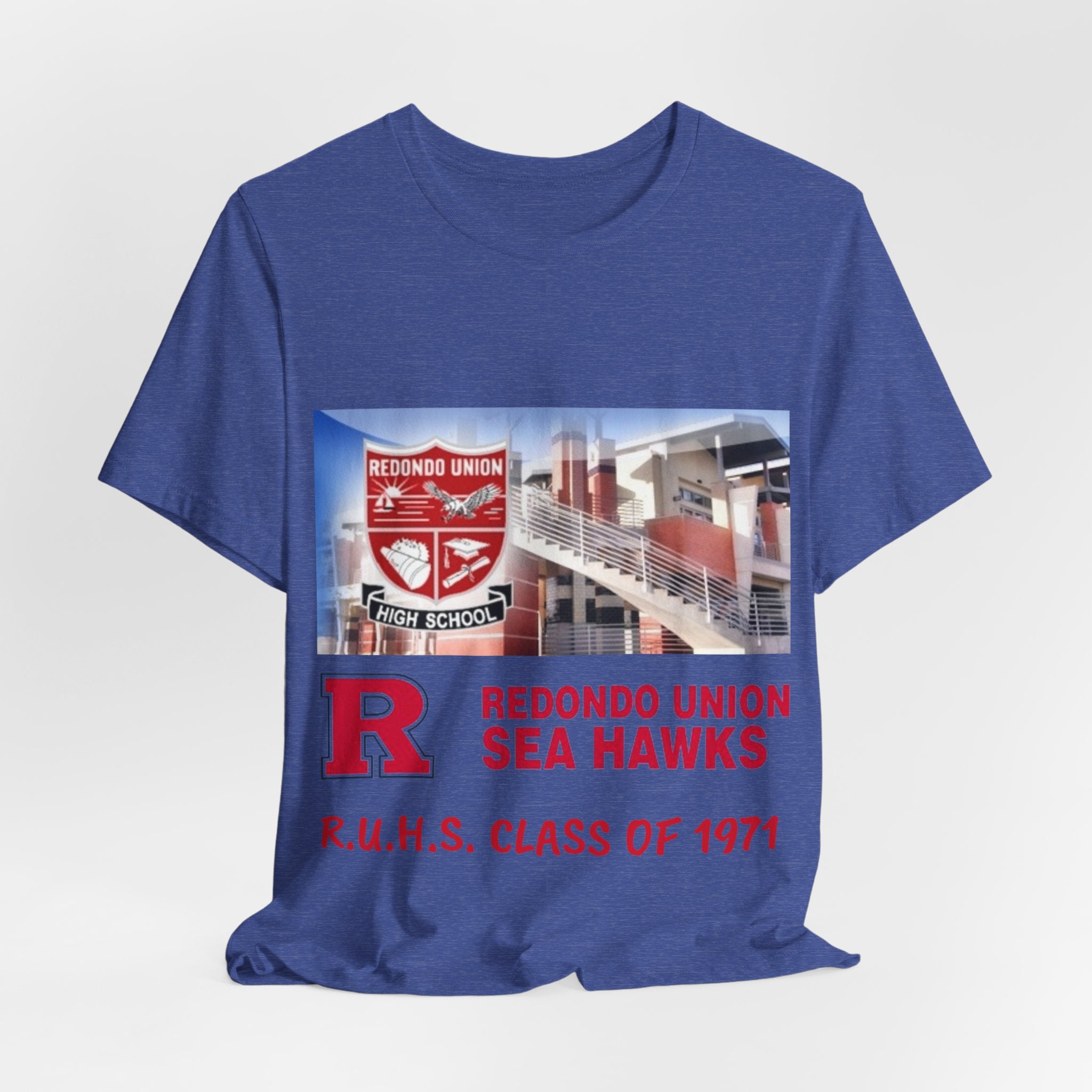 Redondo Union High School Class of 1971 - Unisex Jersey Short Sleeve Tee