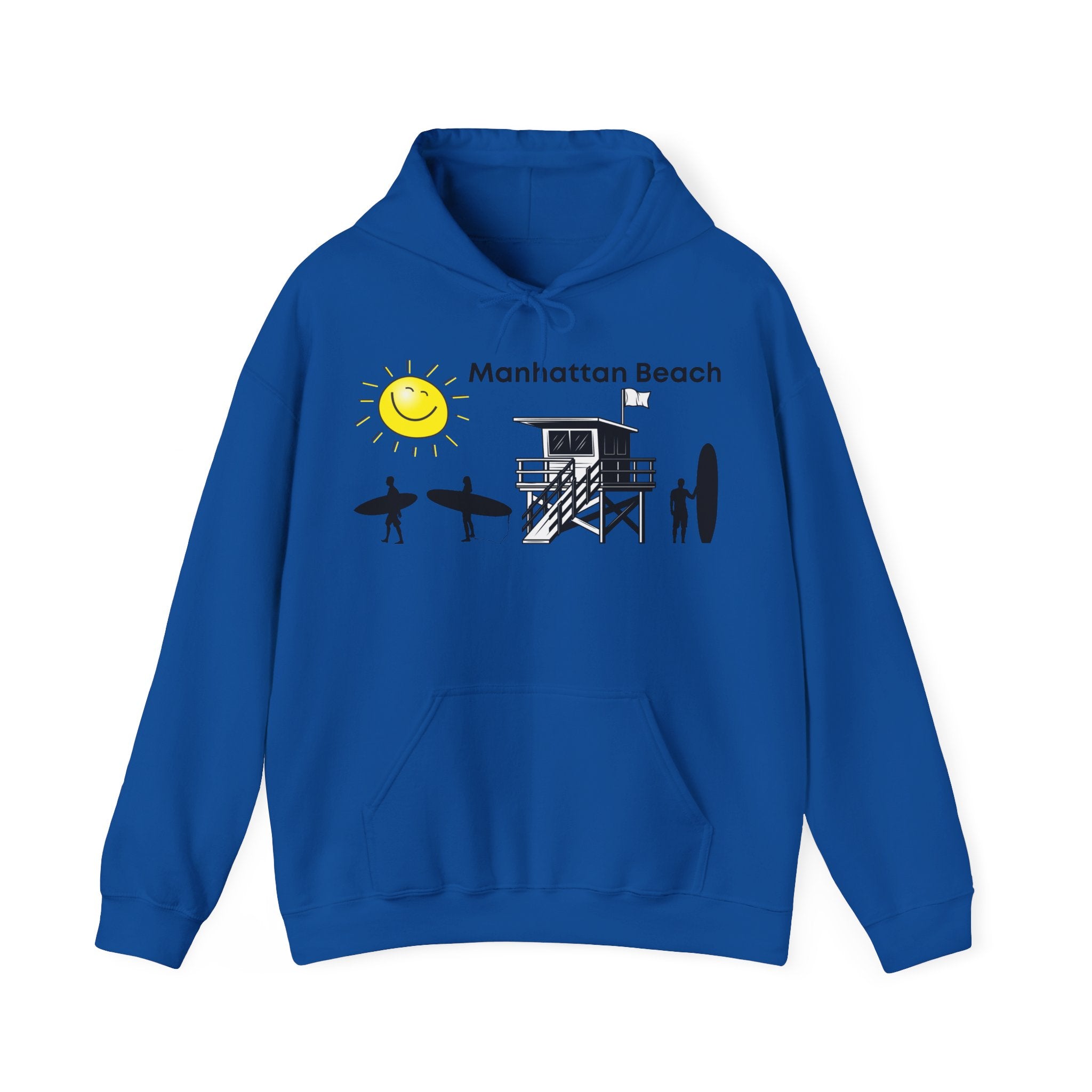 Manhattan Beach California Unisex Heavy Blend™ Hooded Sweatshirt