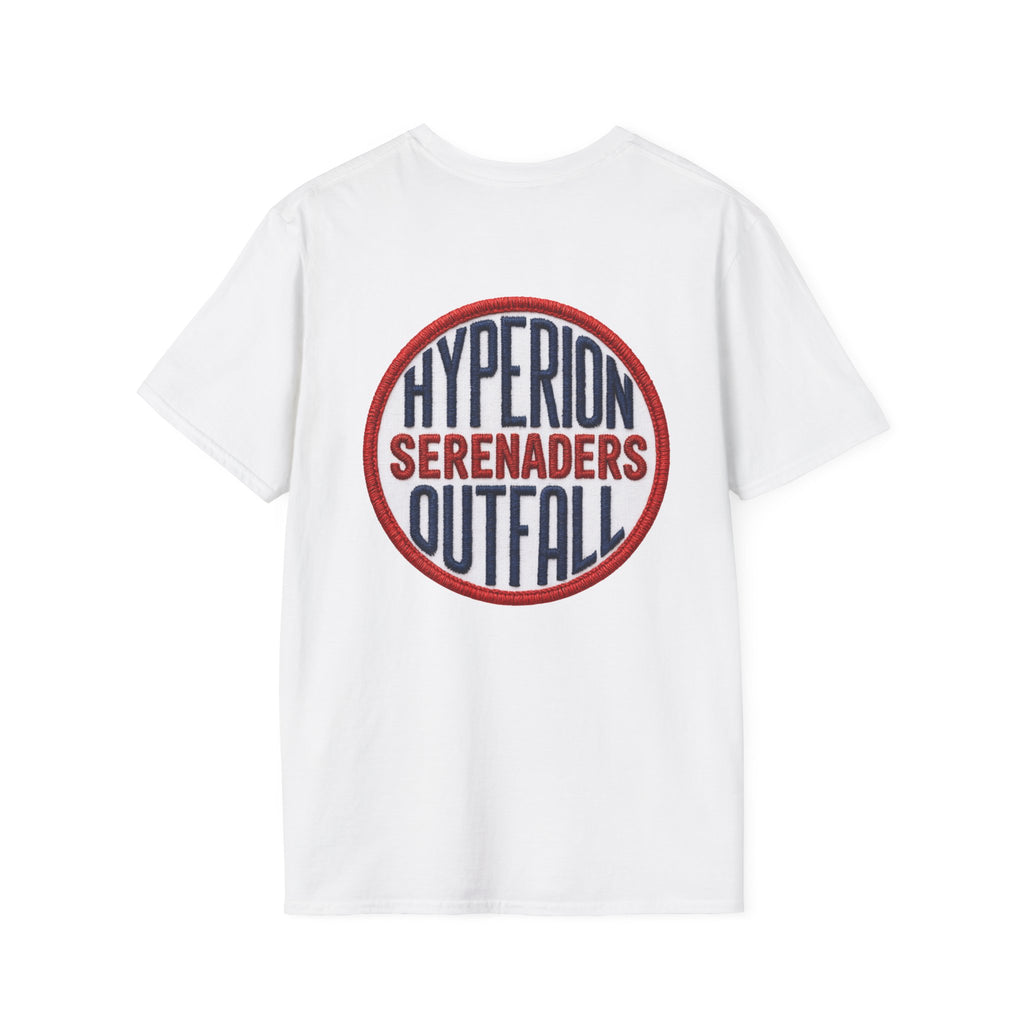 Hyperion Outfall Serenaders  Manhattan Beach T-Shirt — Retro Band Logo Tee