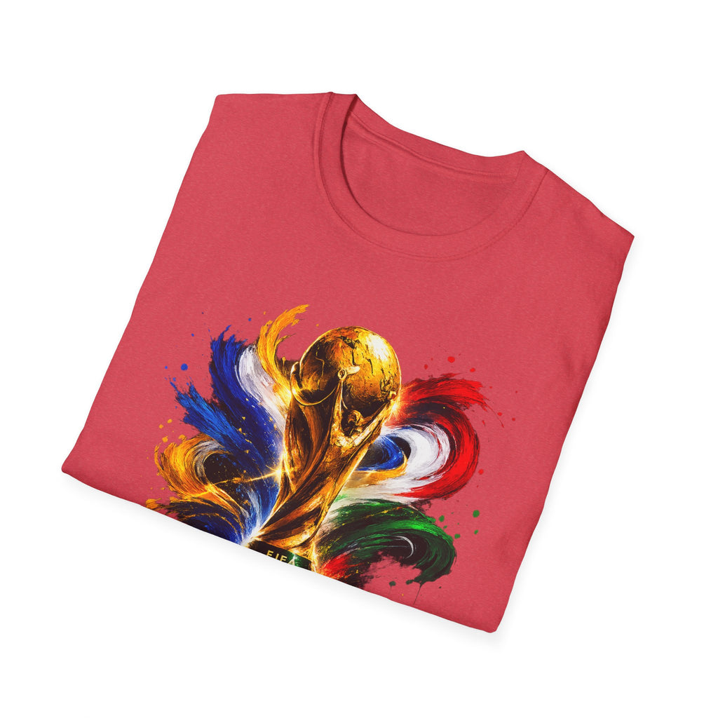 World Cup 2026 T-Shirt — Colorful FIFA Trophy Graphic
