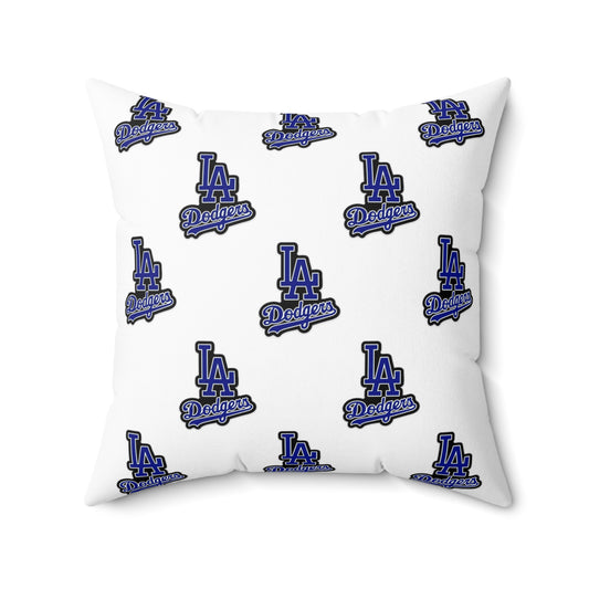 Los Angeles Dodgers - Spun Polyester Square Pillow
