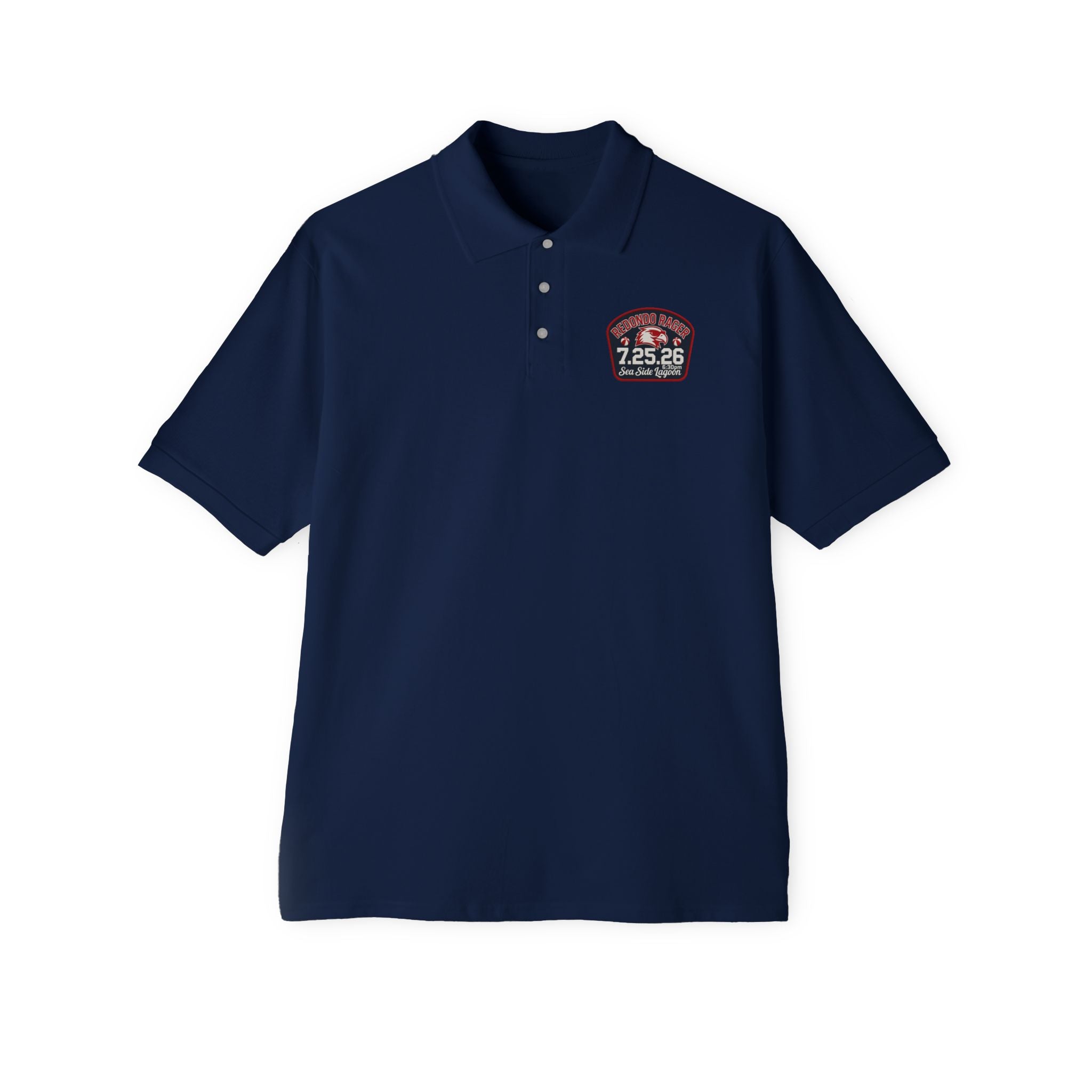 Redondo Rager Polo — Event Tee Polo (7.25.26 Sea Side Lagoon) #RUHS