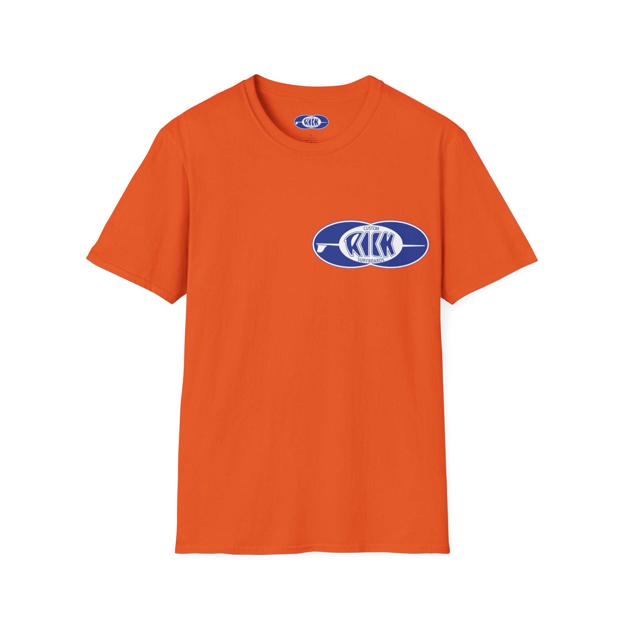 Rick Surfboards Graphic T-Shirt — Printed Front & Back (Multiple Colors)