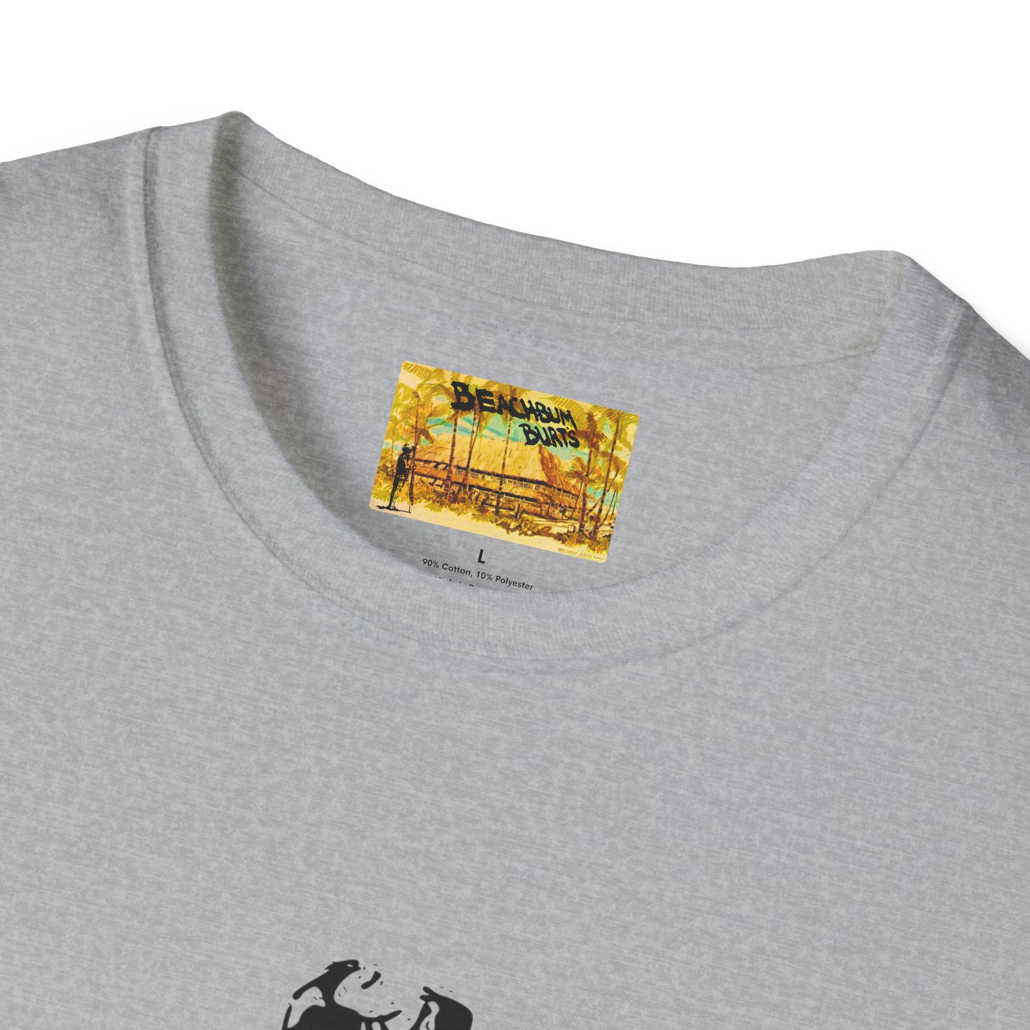 Beach Bum Burt's - Gone  But Not Forgotten - Men's Woman's T-Shirt - Cool Casual Wear, Summer Vibes, Gift for Beach Lovers,  Relaxed Style