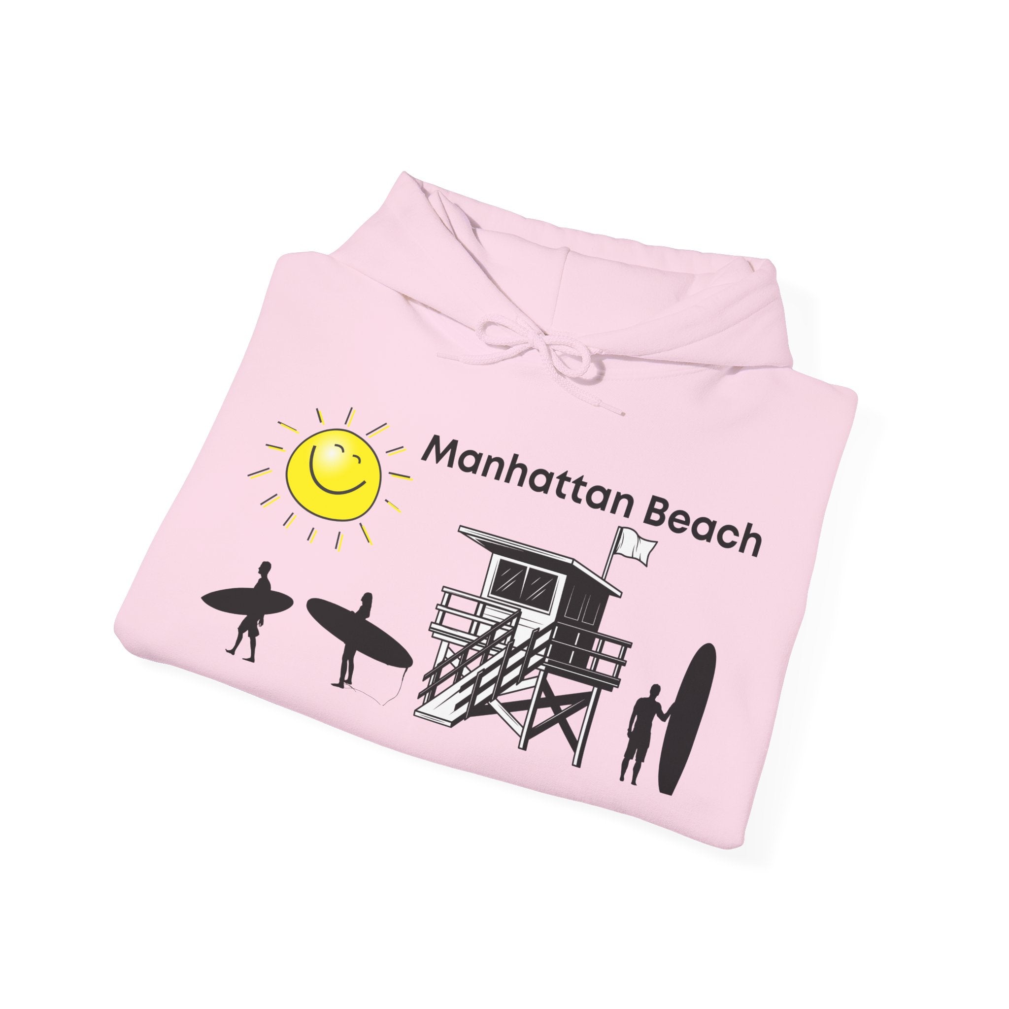 Manhattan Beach California Unisex Heavy Blend™ Hooded Sweatshirt