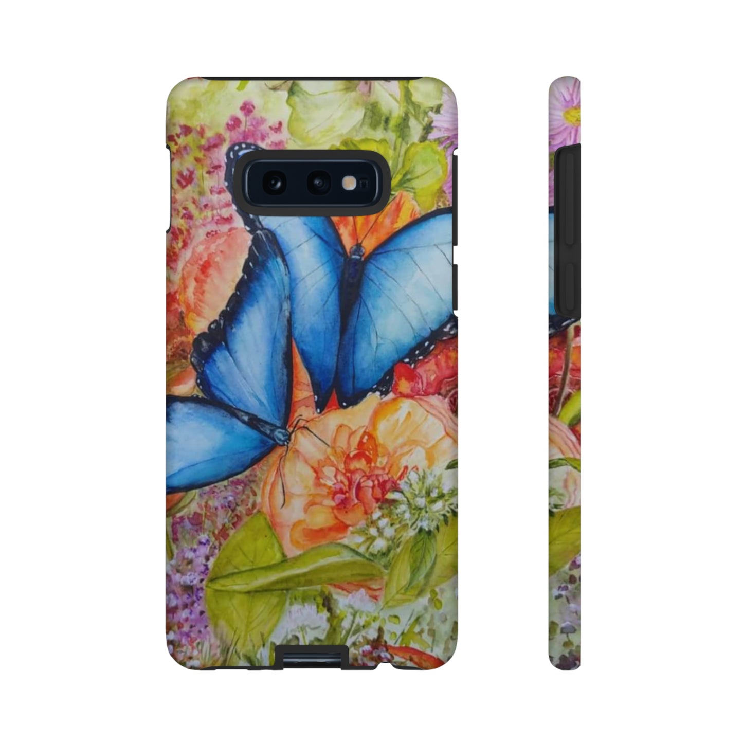 California Blue Butterfly - All IPhone and Samsung Tough Cases