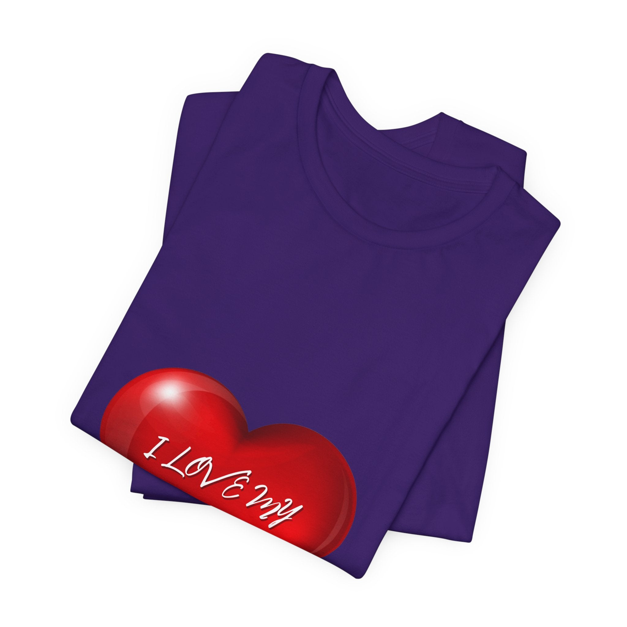 I Love My Mom! Unisex Jersey Short Sleeve Tee