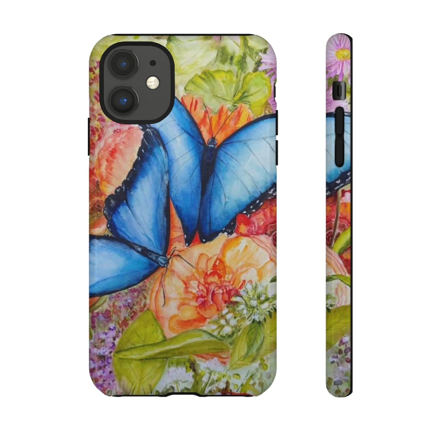 California Blue Butterfly - All IPhone and Samsung Tough Cases